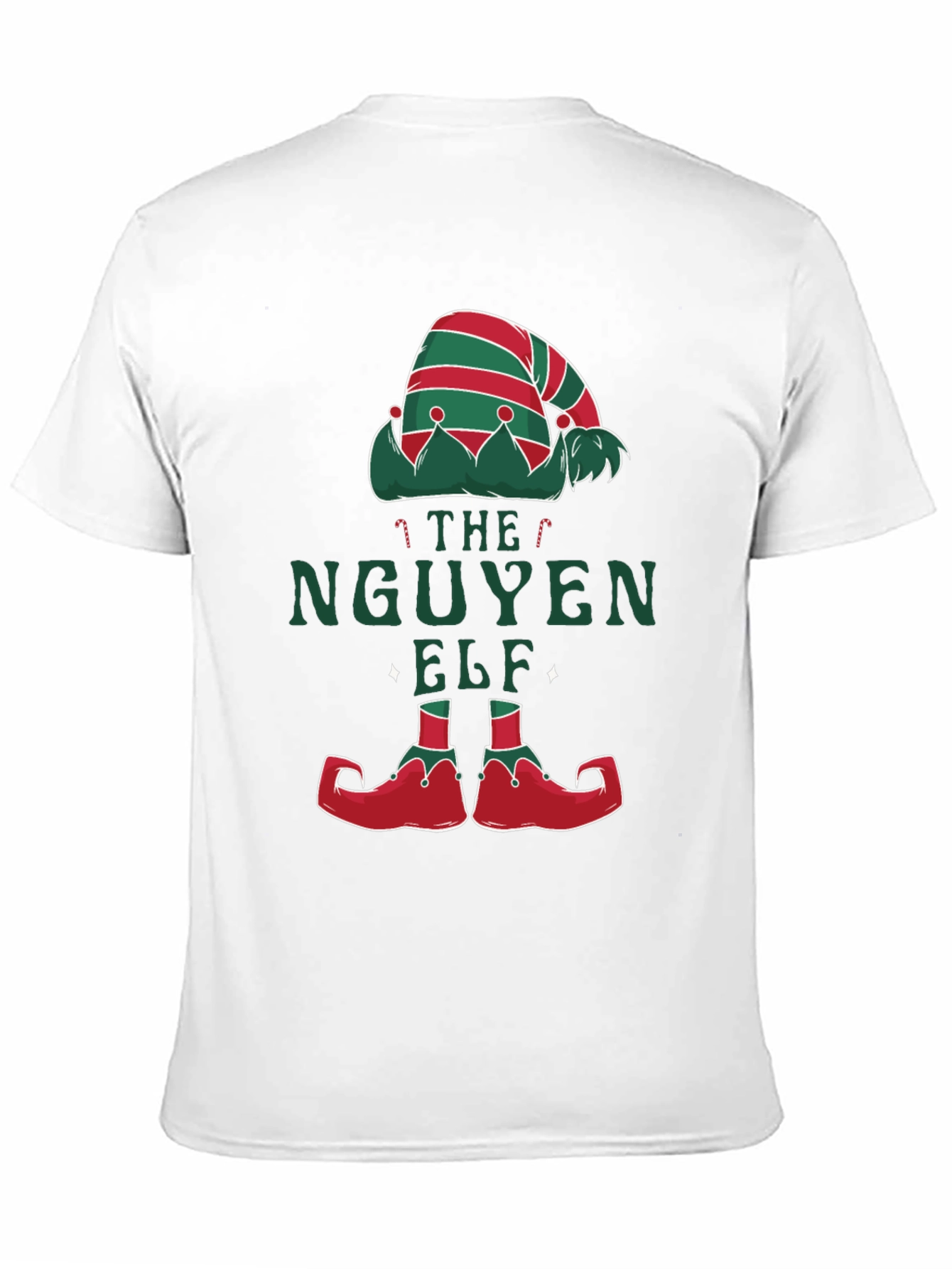 The Nguyen Elf Christmas T-Shirt Funny Holiday Tee