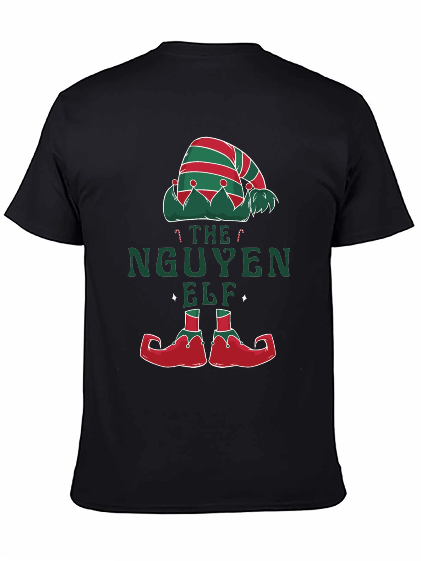 The Nguyen Elf Christmas T-Shirt Funny Holiday Tee