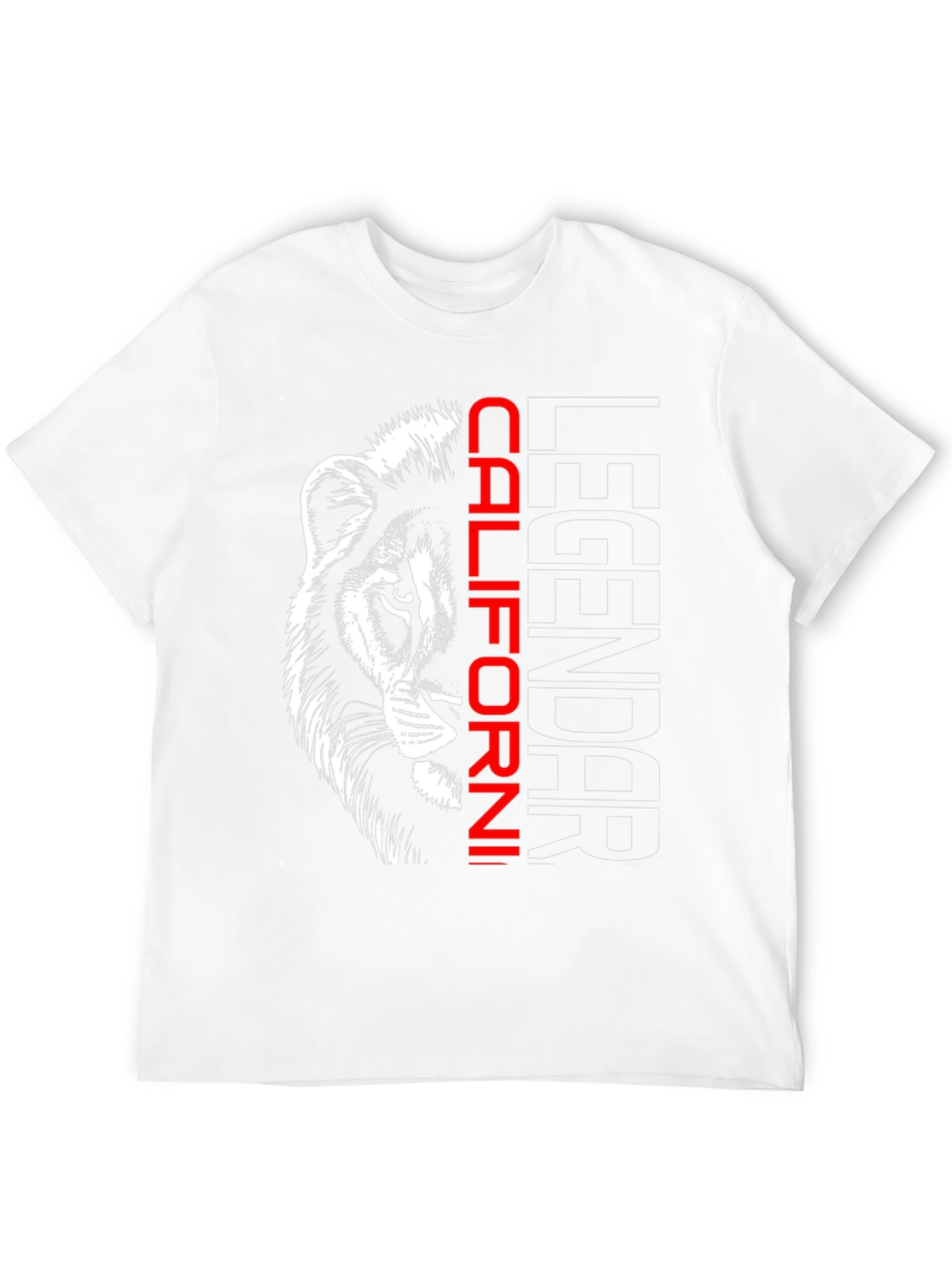 California Legendary Lion Black T-Shirt
