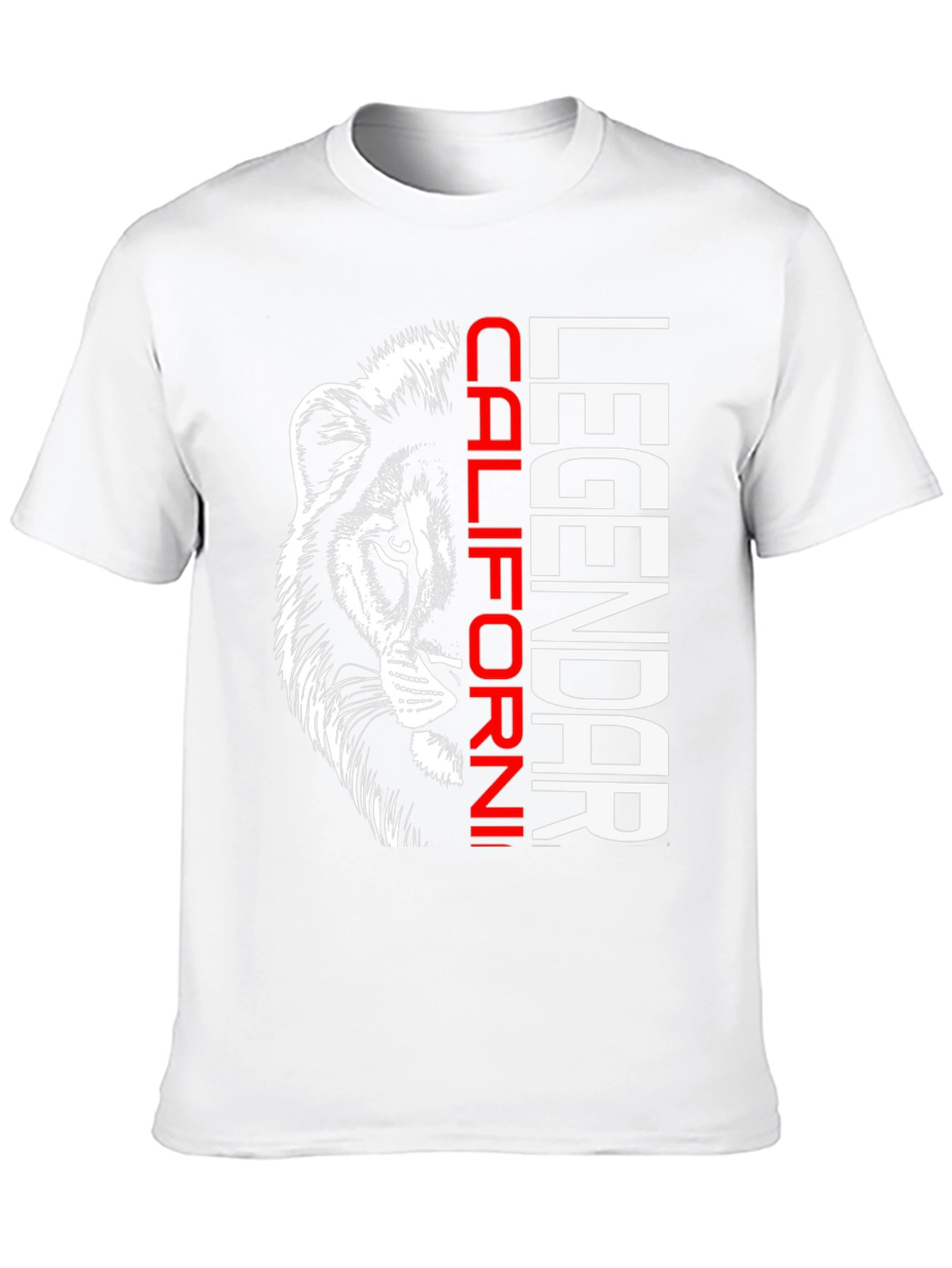 California Legendary Lion Black T-Shirt