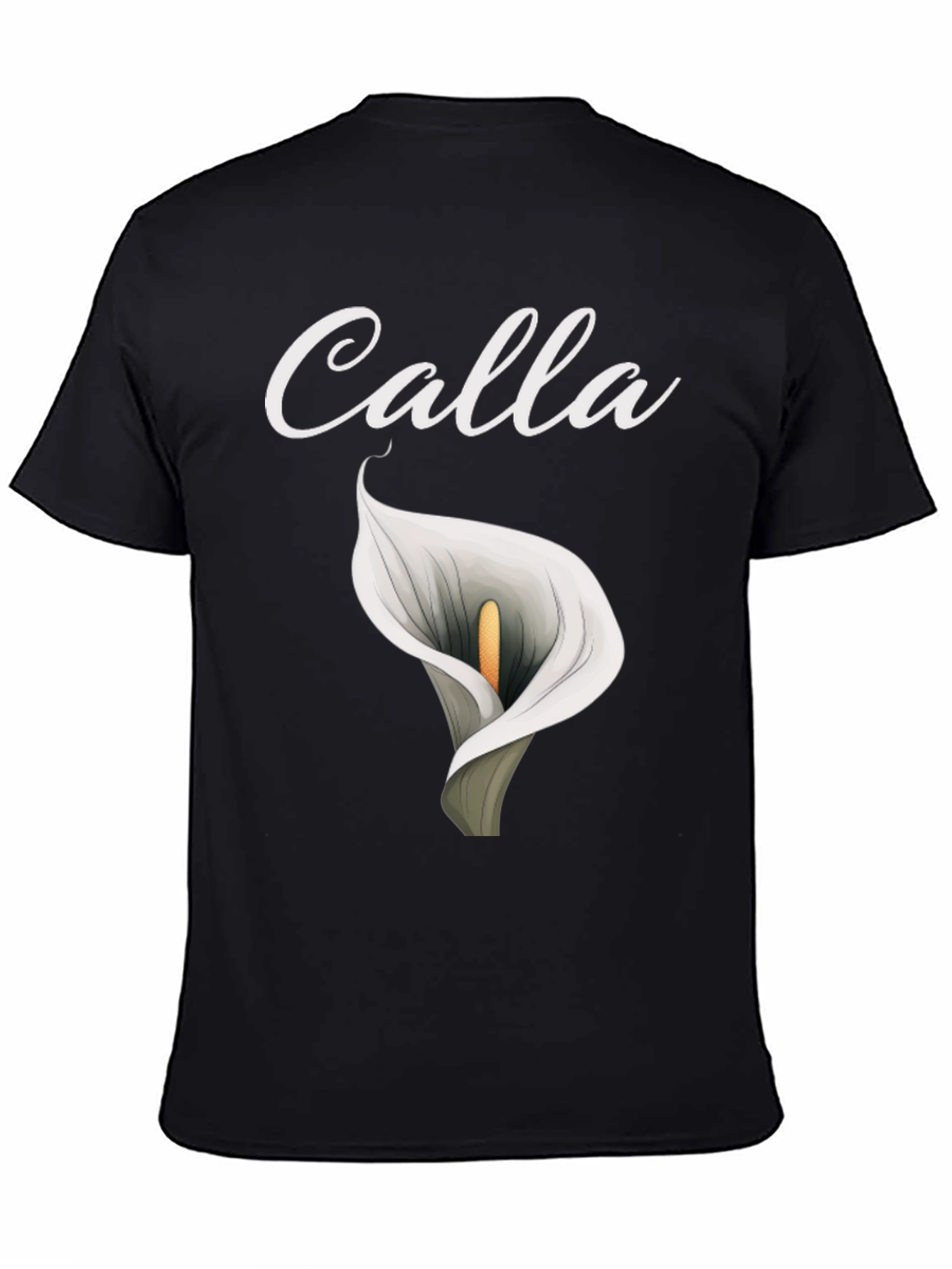 Calla Lily Graphic T-Shirt - Elegant Floral Design