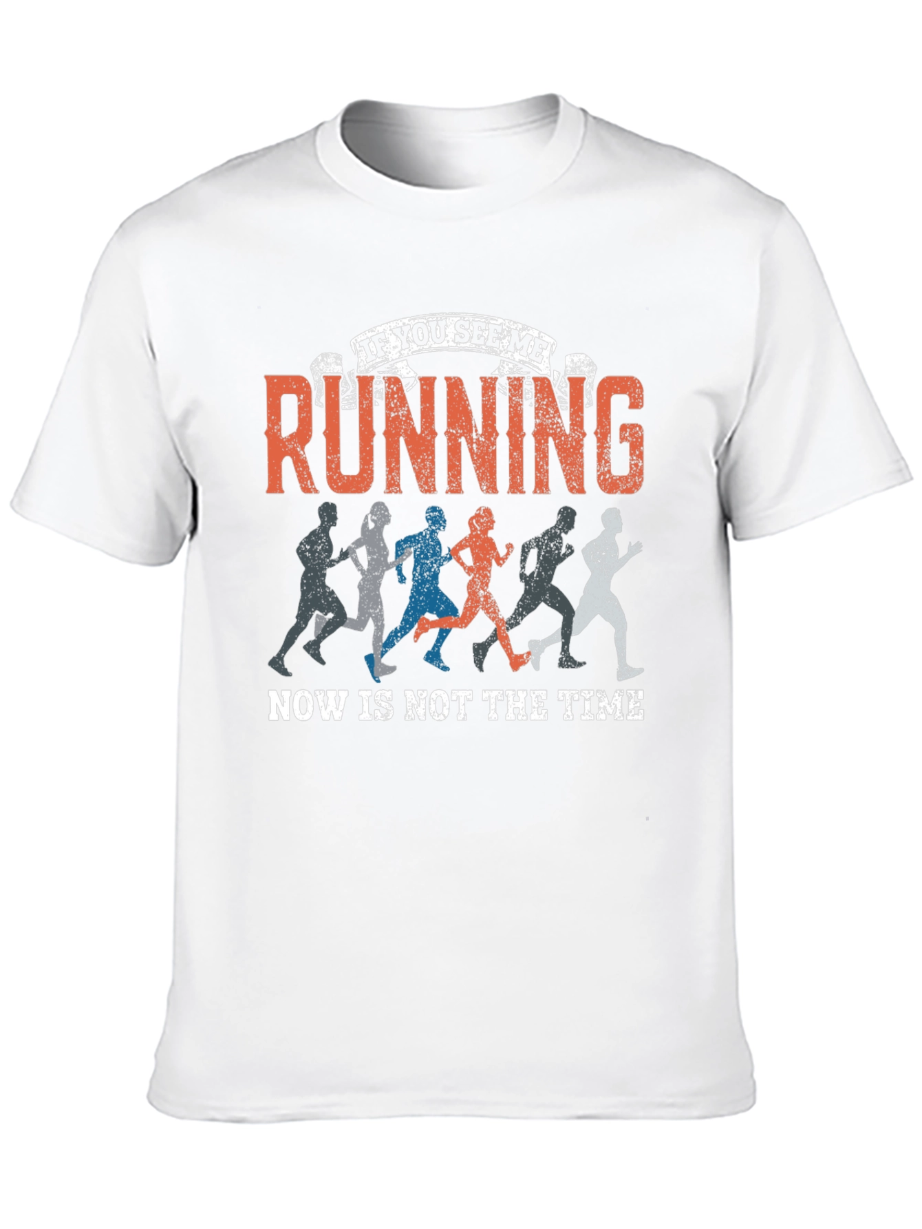 Running Humor Graphic Tee - Black
