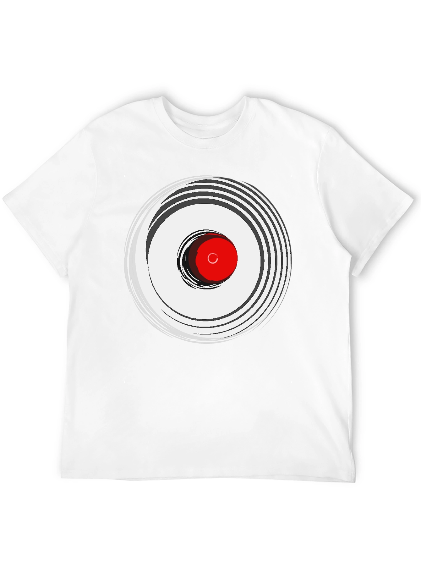 Retro Vinyl Record Graphic Tee