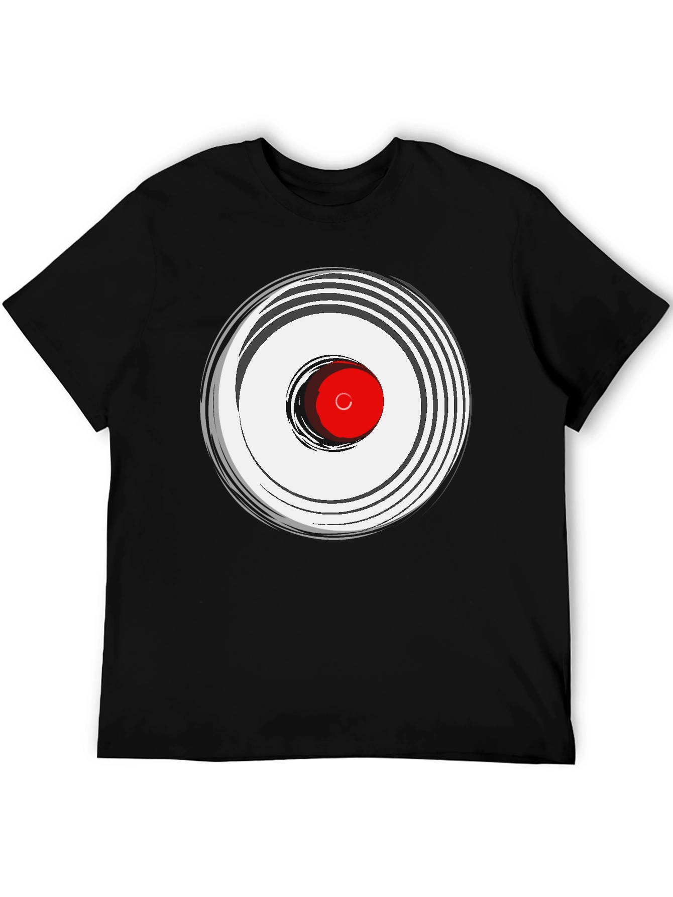 Retro Vinyl Record Graphic Tee