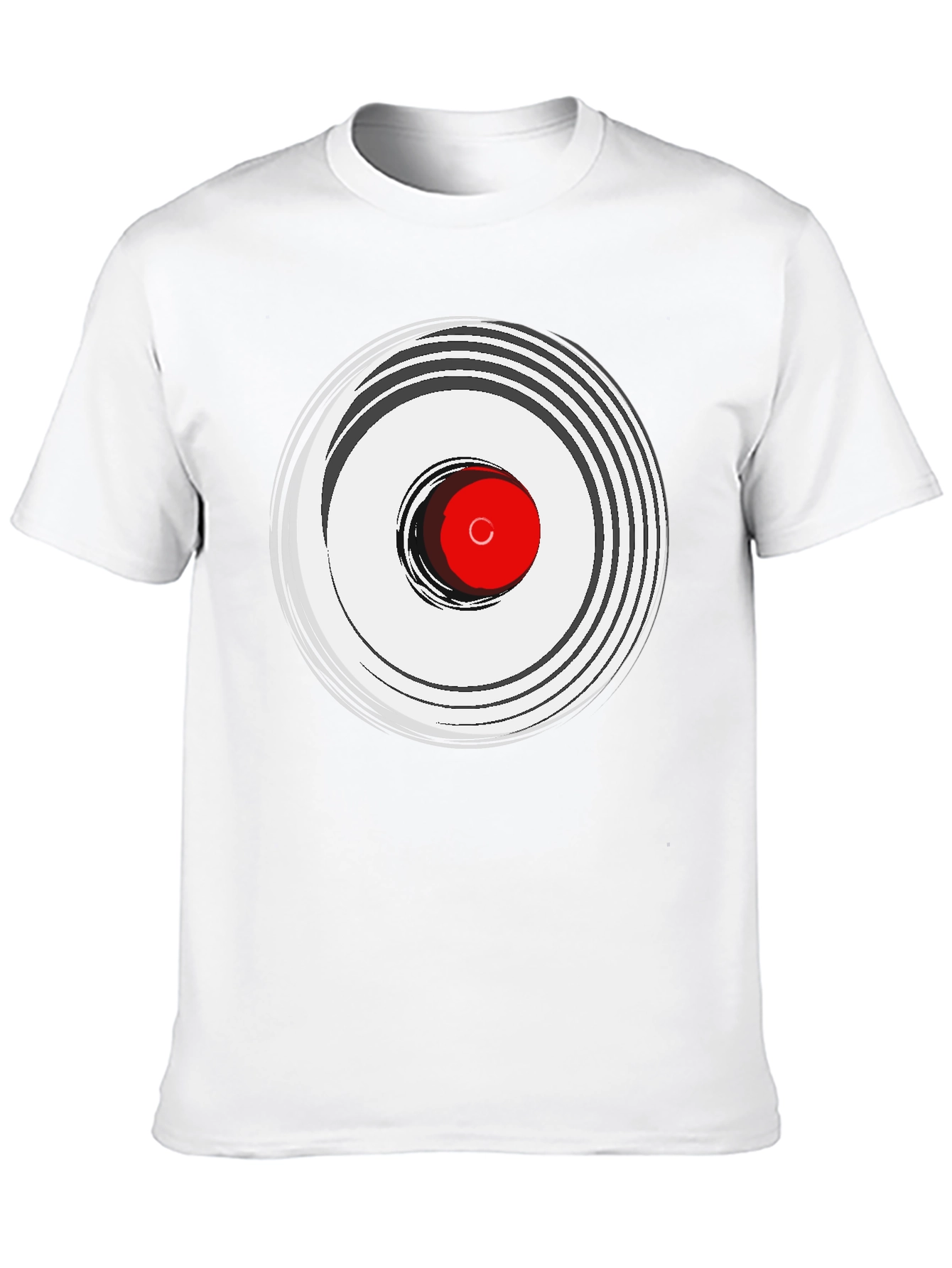 Retro Vinyl Record Graphic Tee