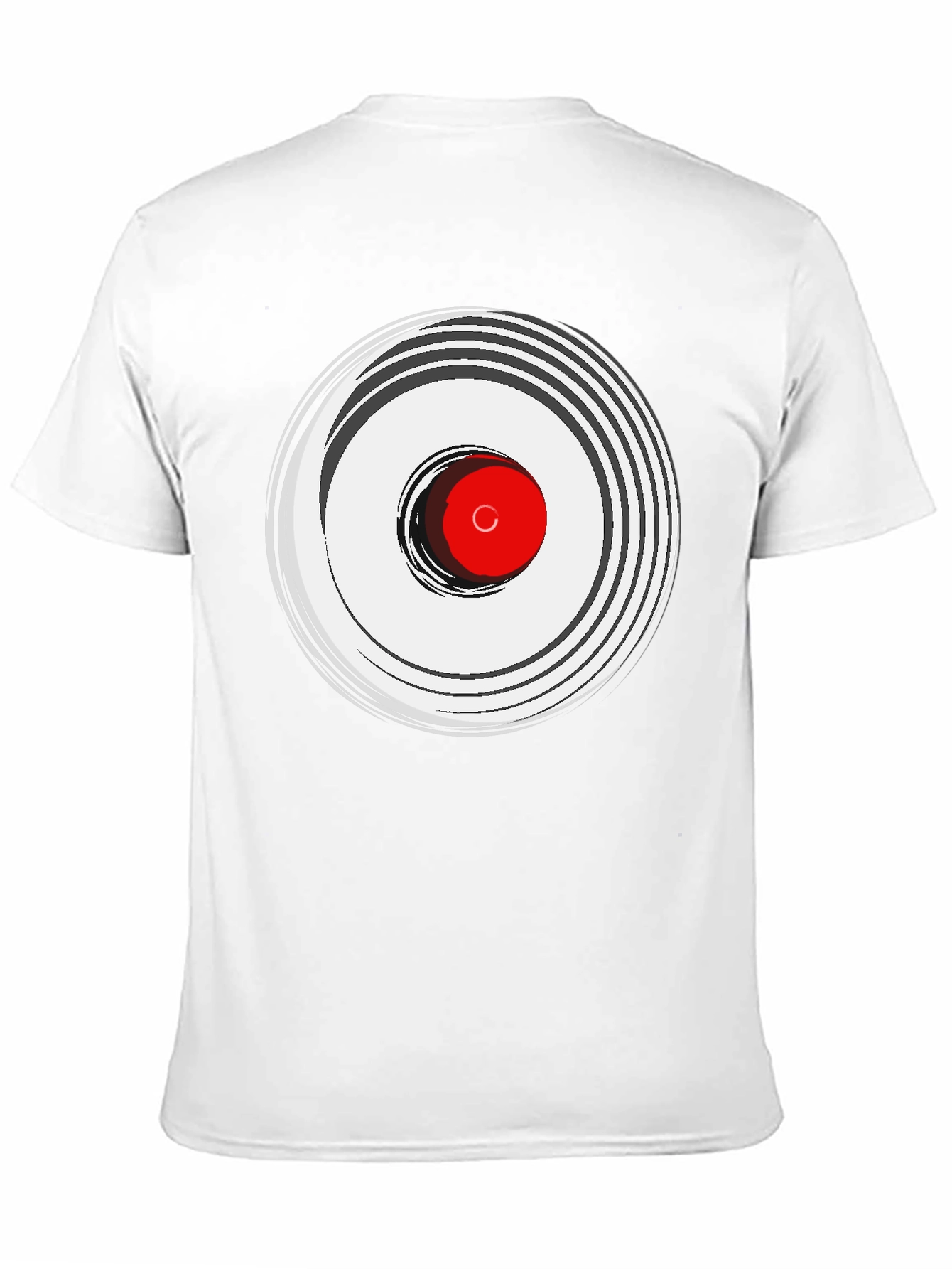 Retro Vinyl Record Graphic Tee