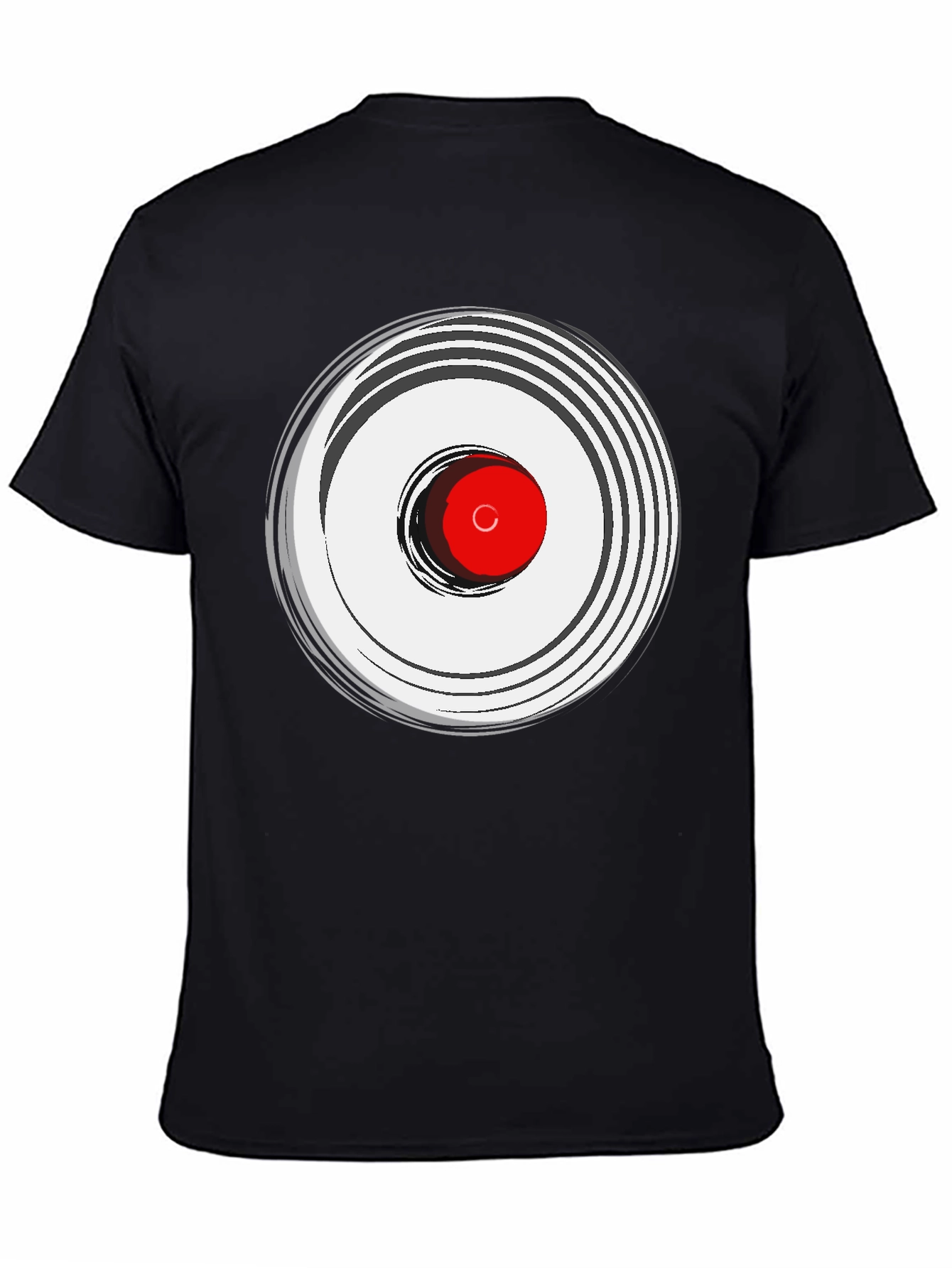 Retro Vinyl Record Graphic Tee
