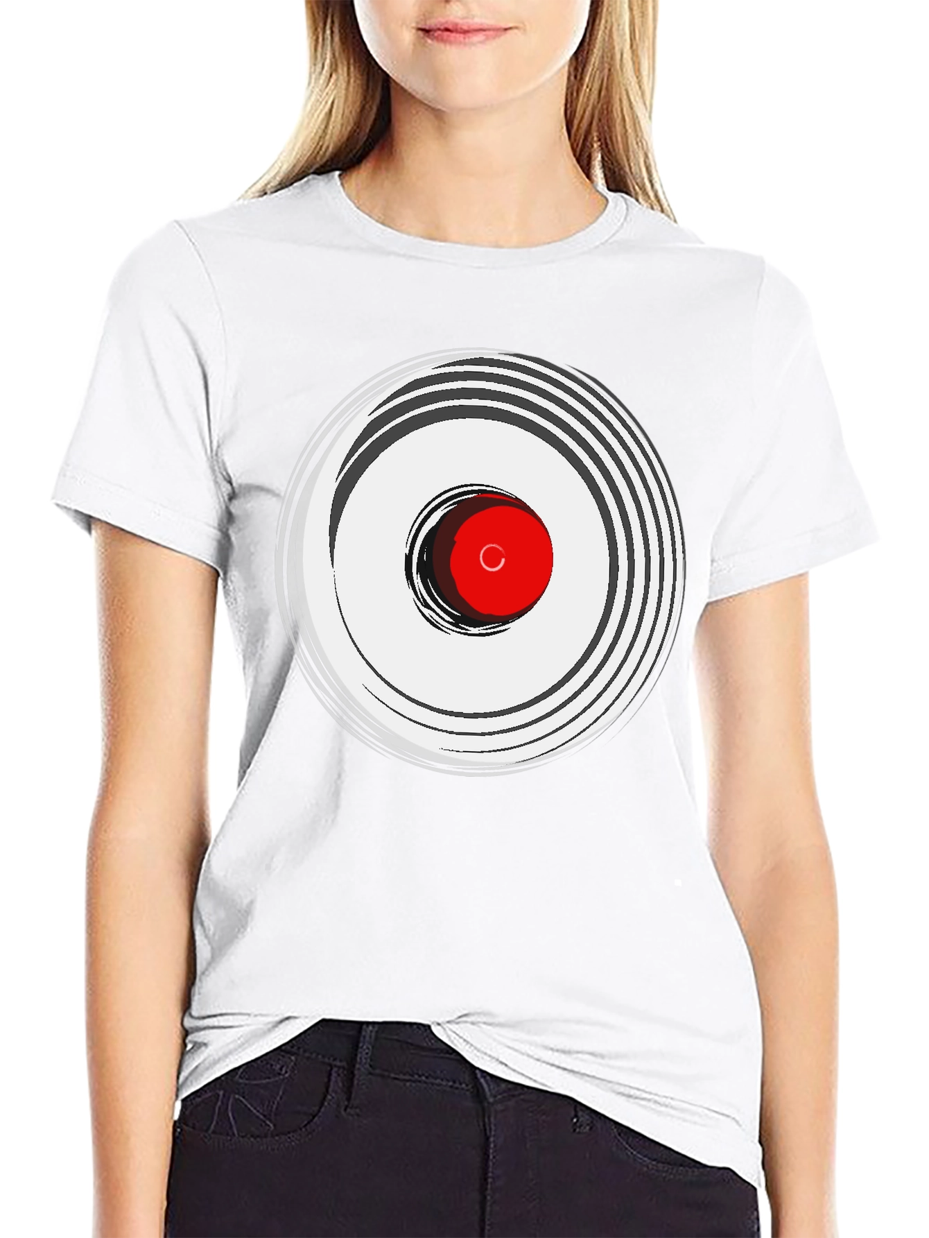 Retro Vinyl Record Graphic Tee