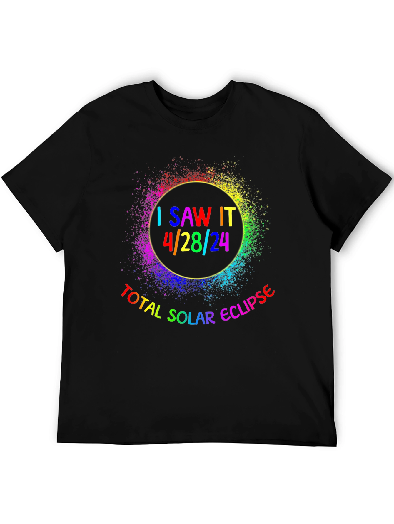 Total Solar Eclipse 4/28/24 Graphic T-Shirt