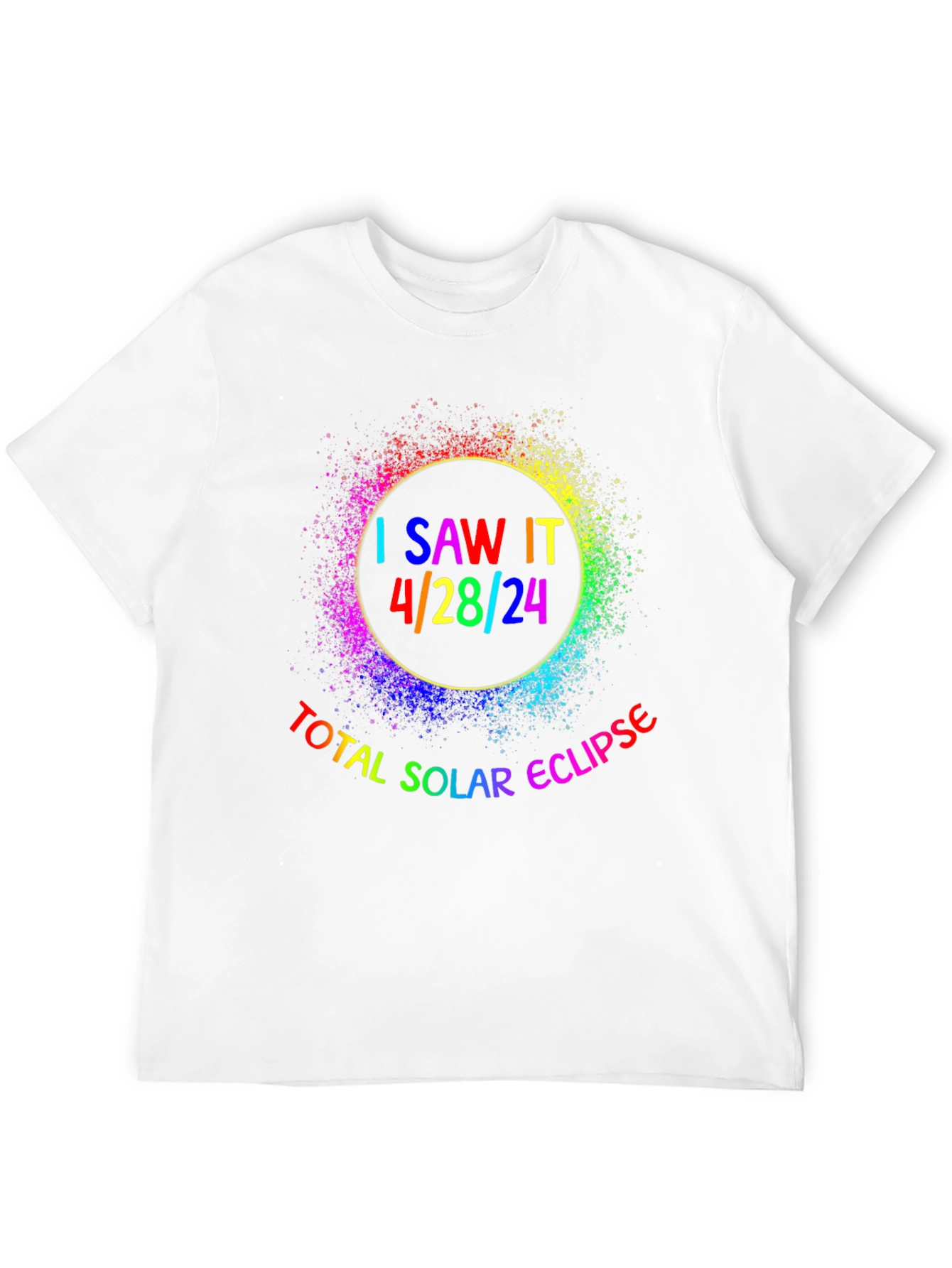Total Solar Eclipse 4/28/24 Graphic T-Shirt
