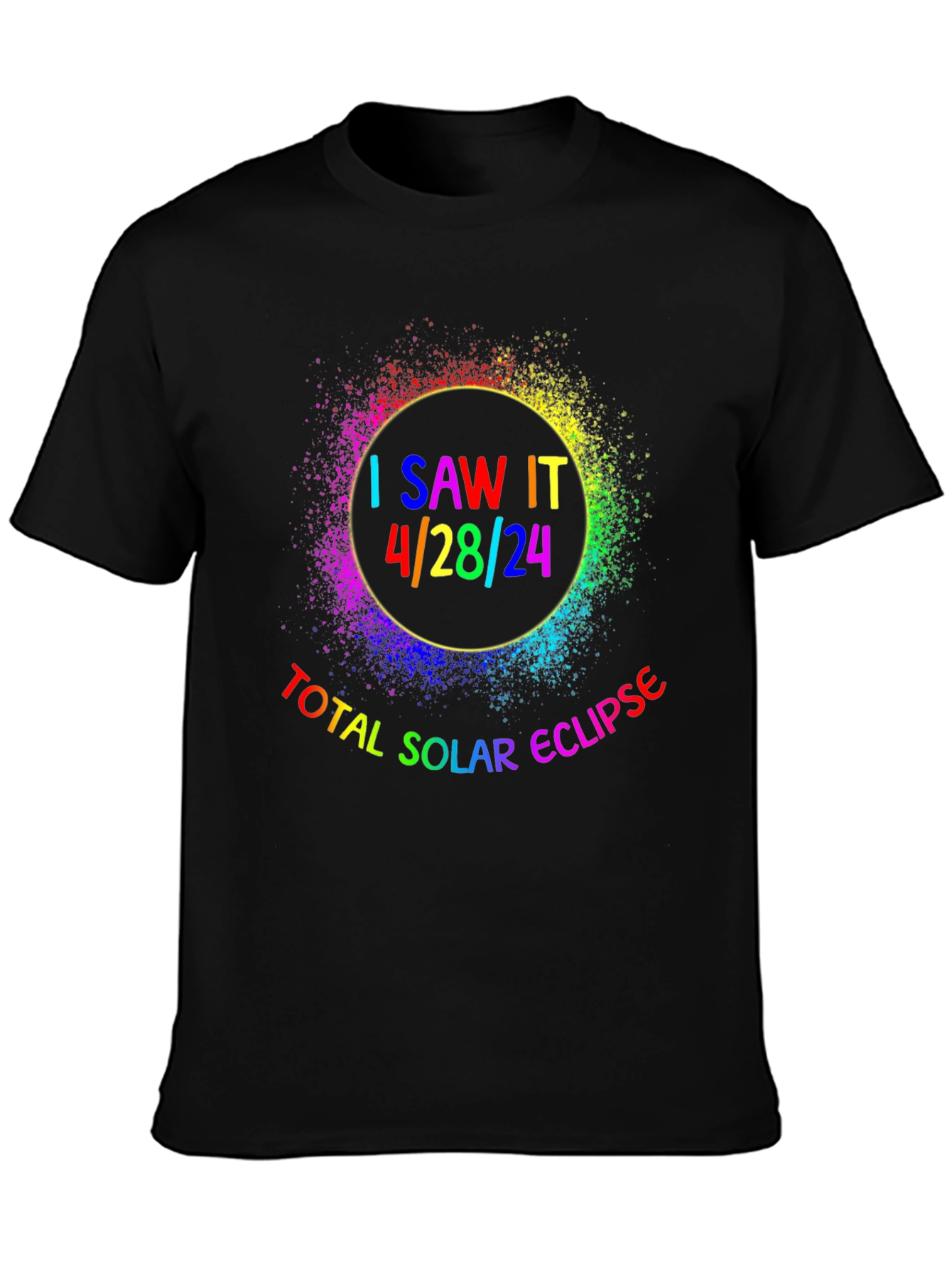 Total Solar Eclipse 4/28/24 Graphic T-Shirt