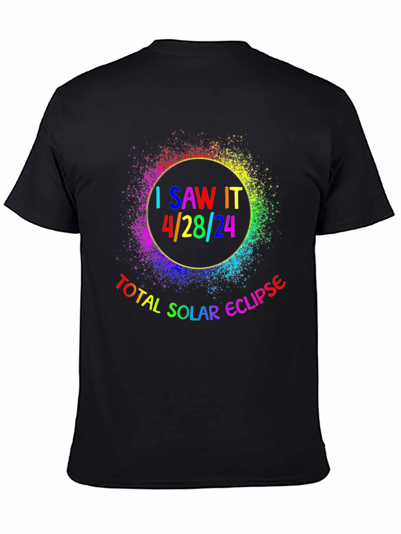 Total Solar Eclipse 4/28/24 Graphic T-Shirt
