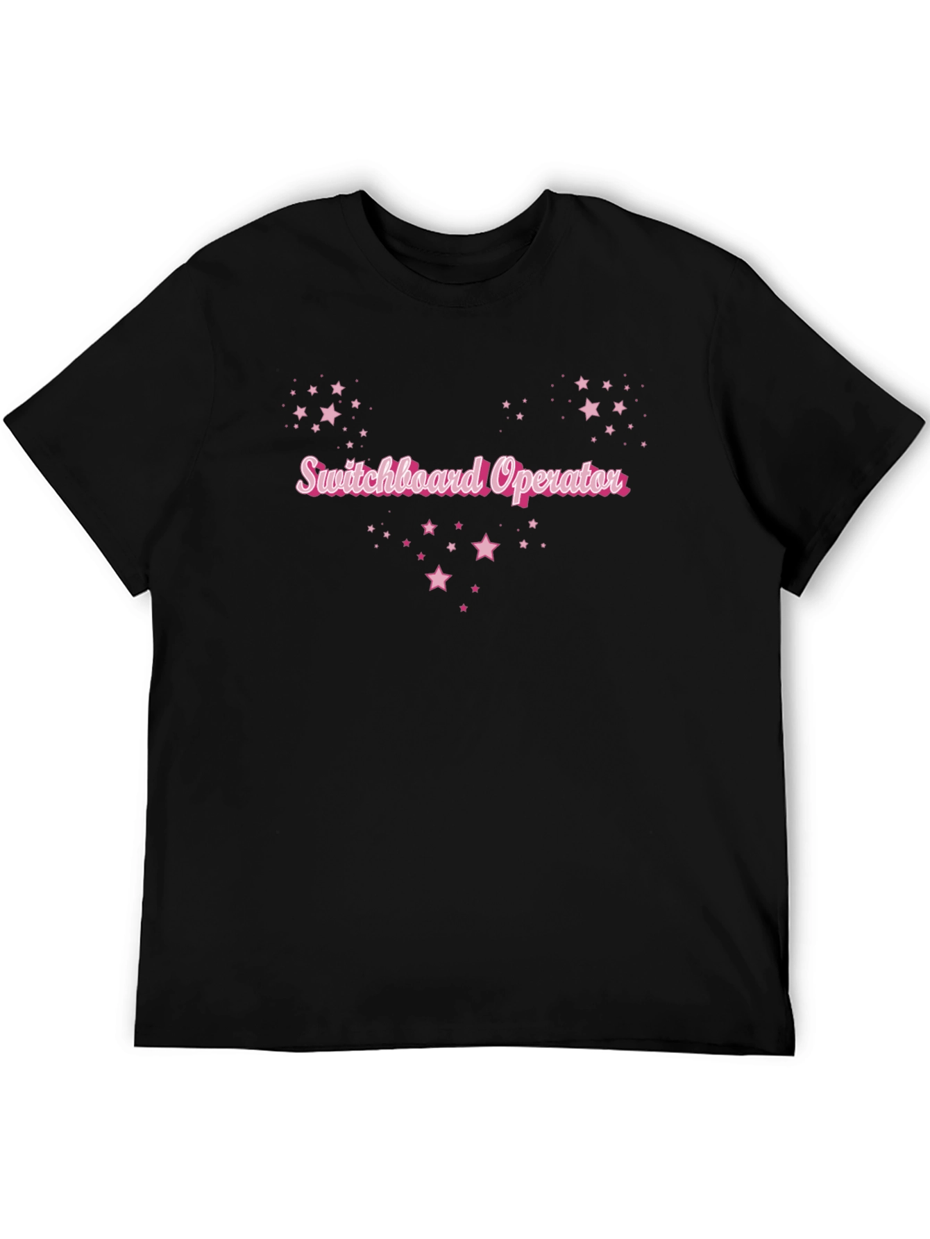 Switchboard Operator Pink Star T-Shirt