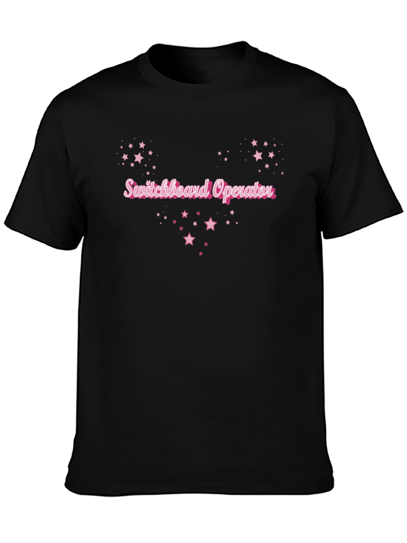Switchboard Operator Pink Star T-Shirt