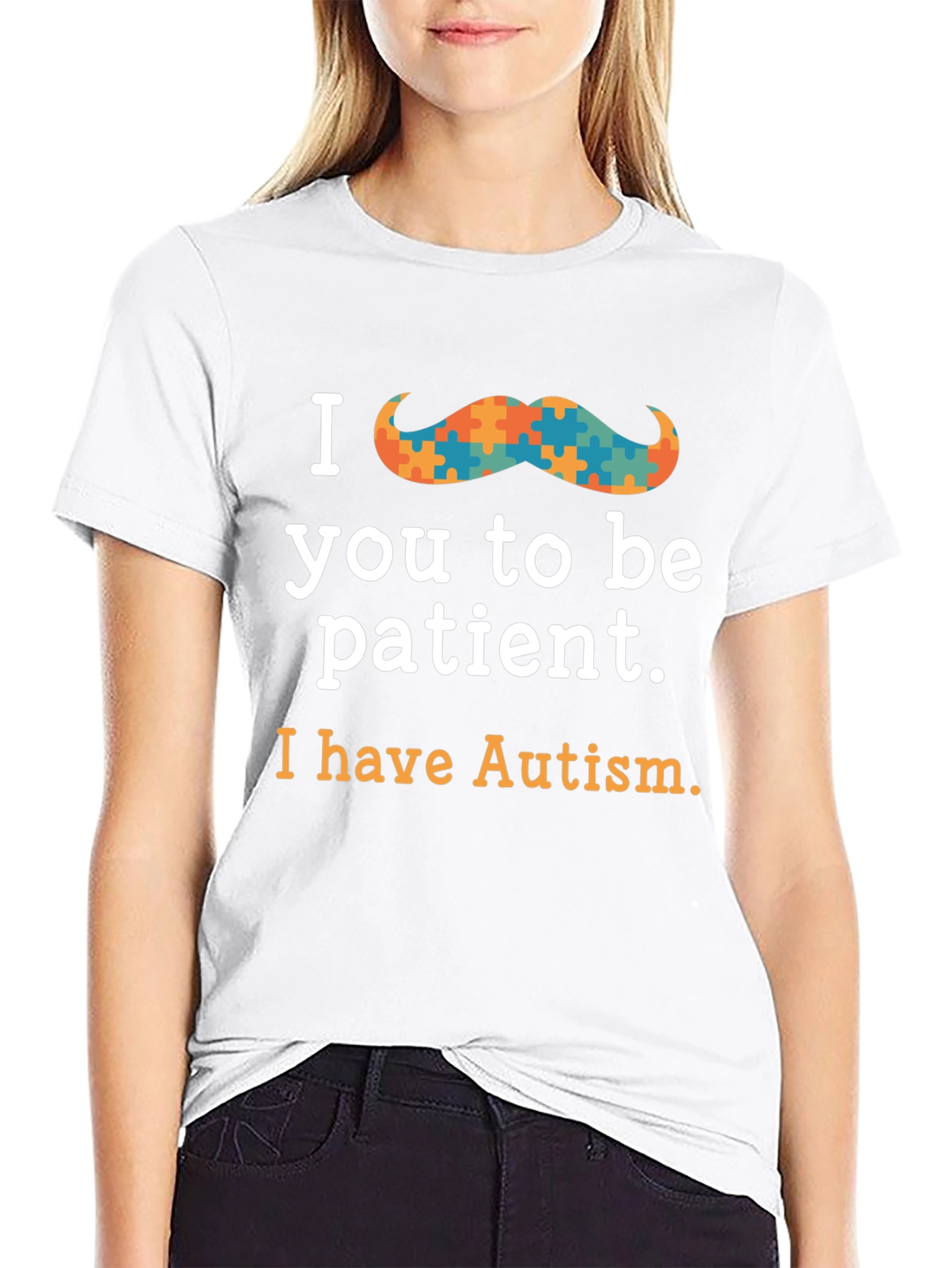 Autism Awareness Graphic Tee - Be Patient