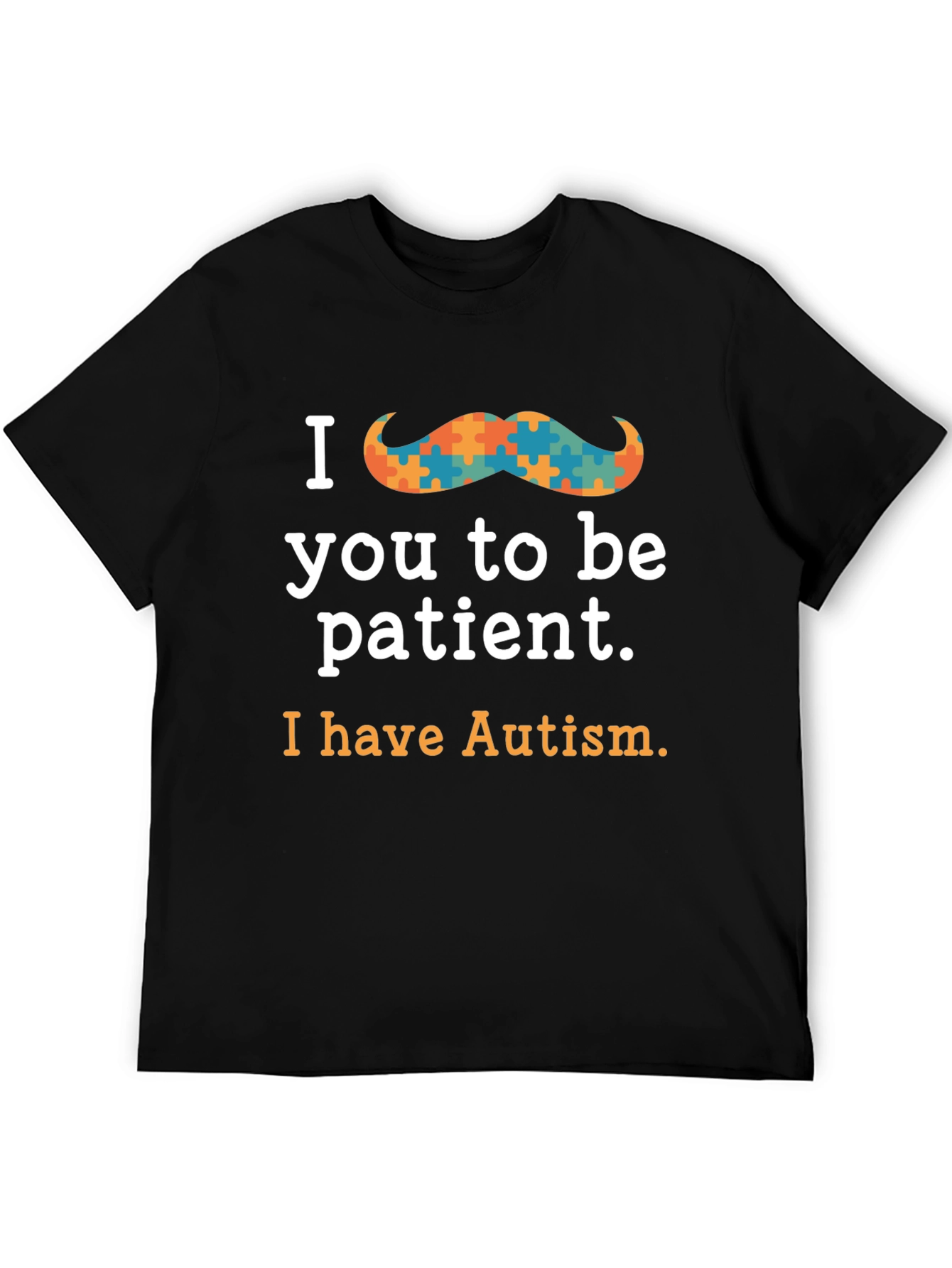 Autism Awareness Graphic Tee - Be Patient