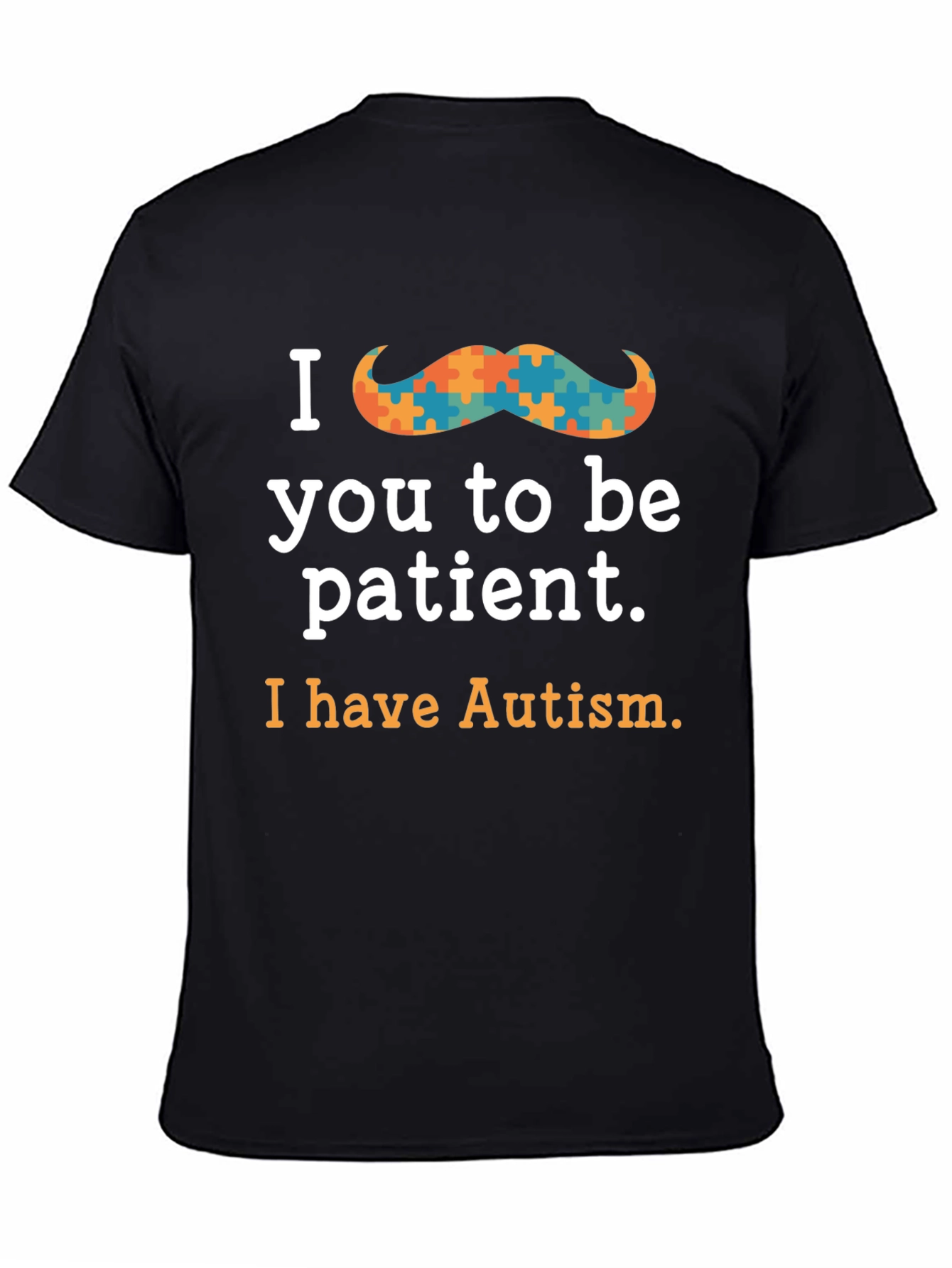 Autism Awareness Graphic Tee - Be Patient