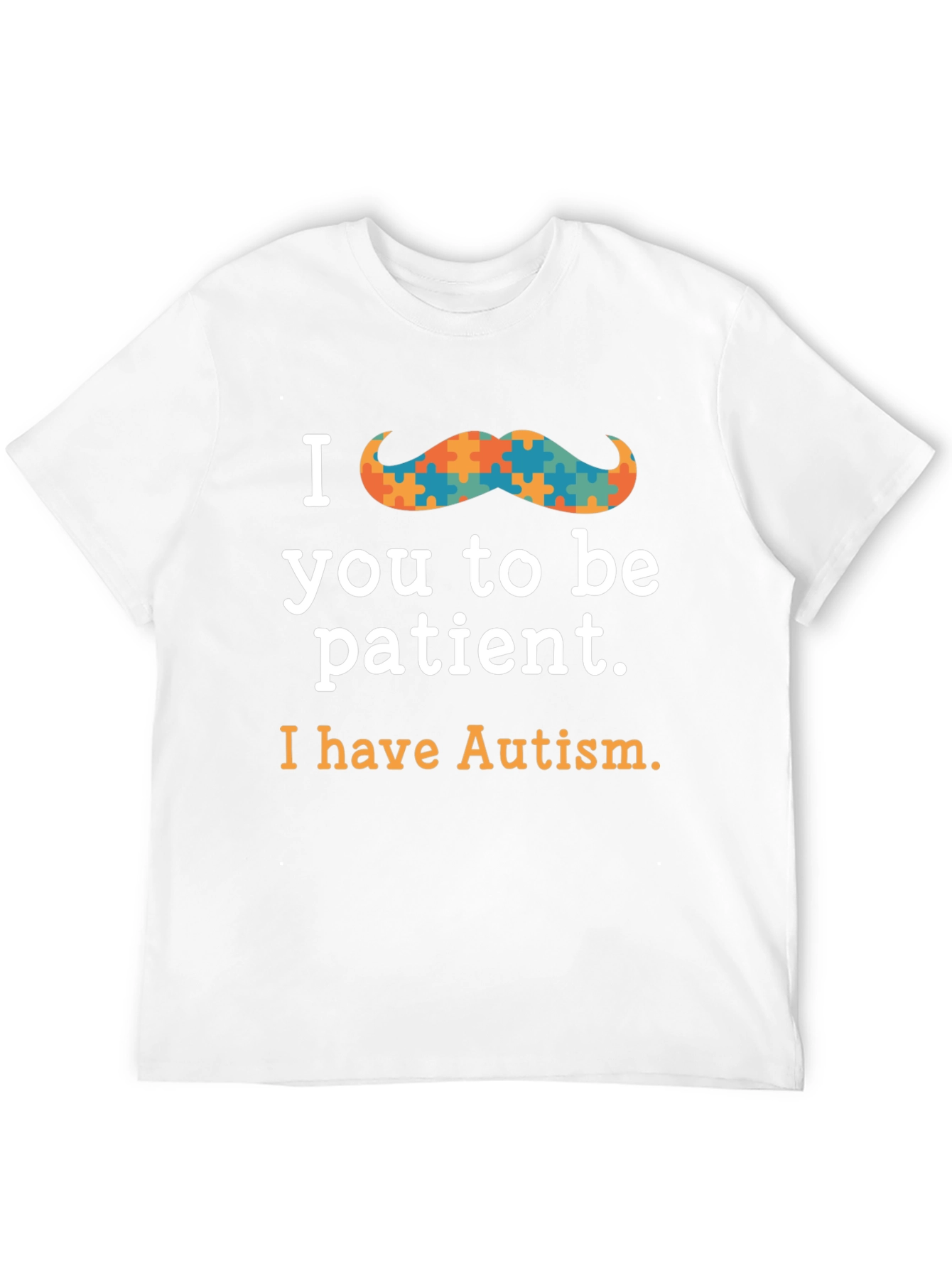 Autism Awareness Graphic Tee - Be Patient