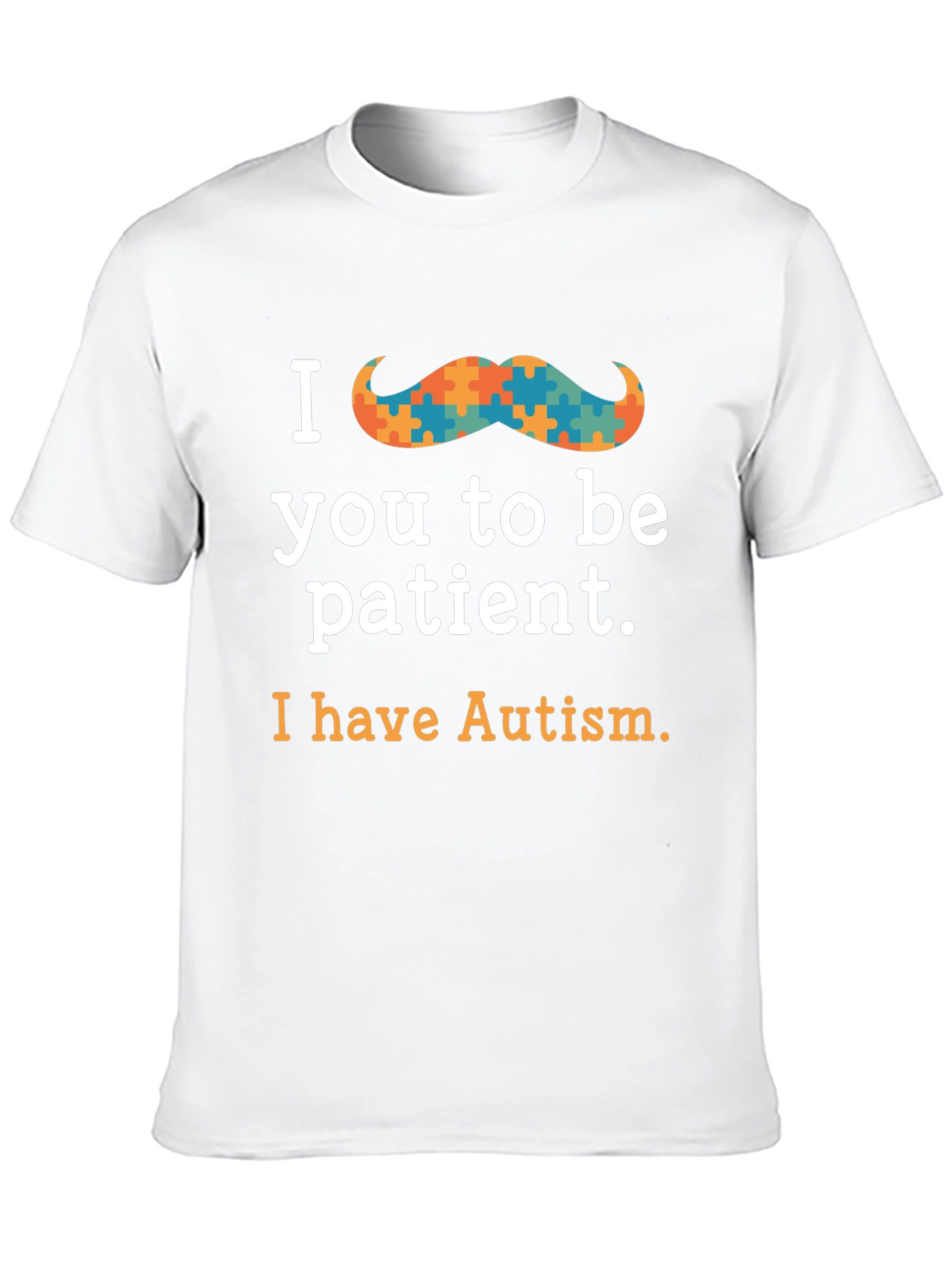 Autism Awareness Graphic Tee - Be Patient