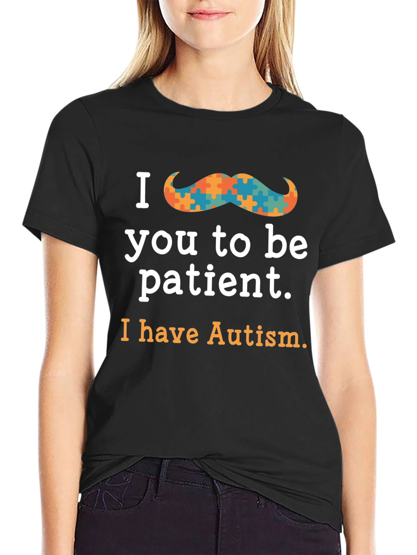 Autism Awareness Graphic Tee - Be Patient