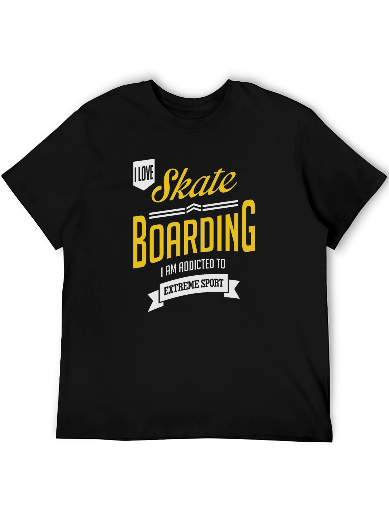 Skateboarding Addict T-Shirt - Extreme Sport Style