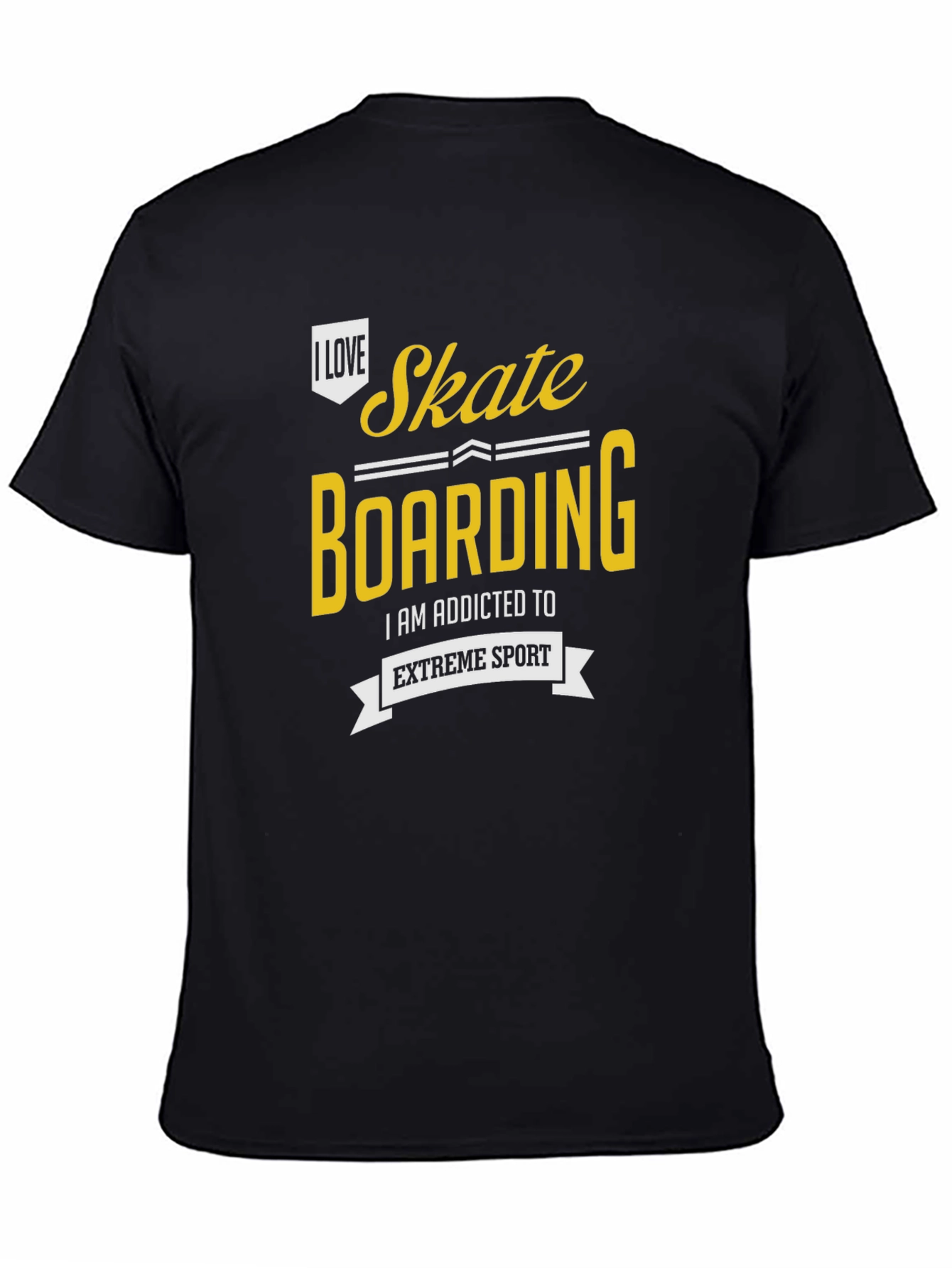 Skateboarding Addict T-Shirt - Extreme Sport Style