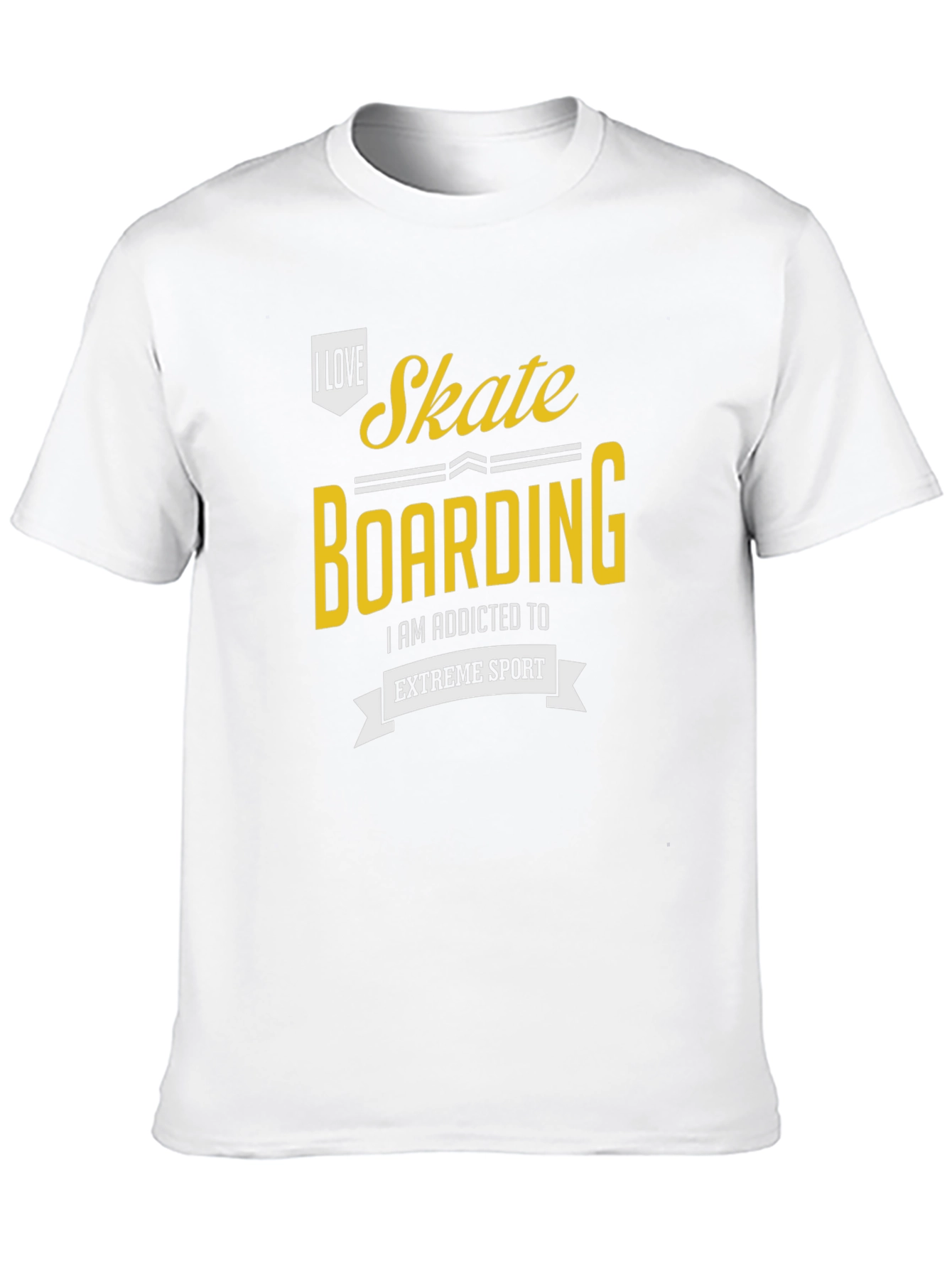 Skateboarding Addict T-Shirt - Extreme Sport Style