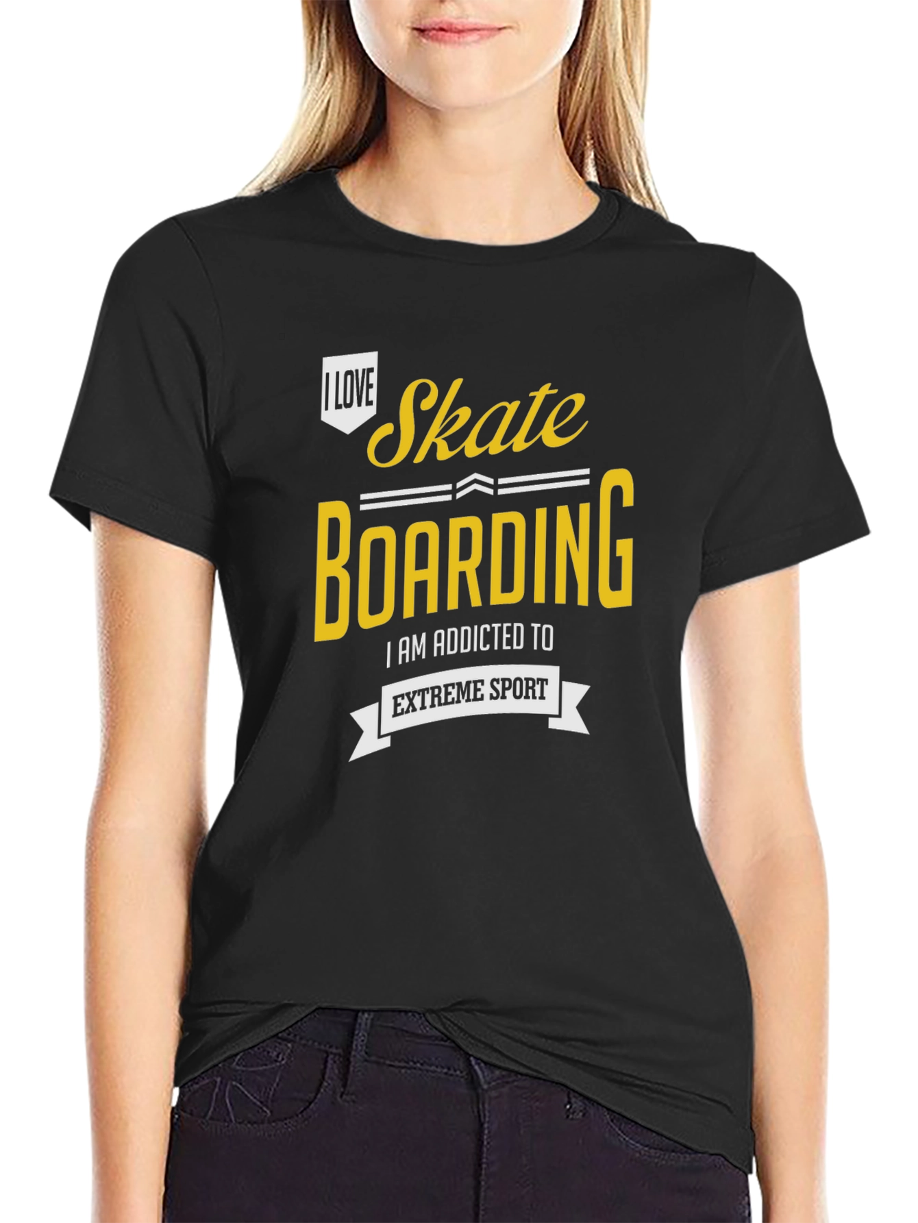 Skateboarding Addict T-Shirt - Extreme Sport Style
