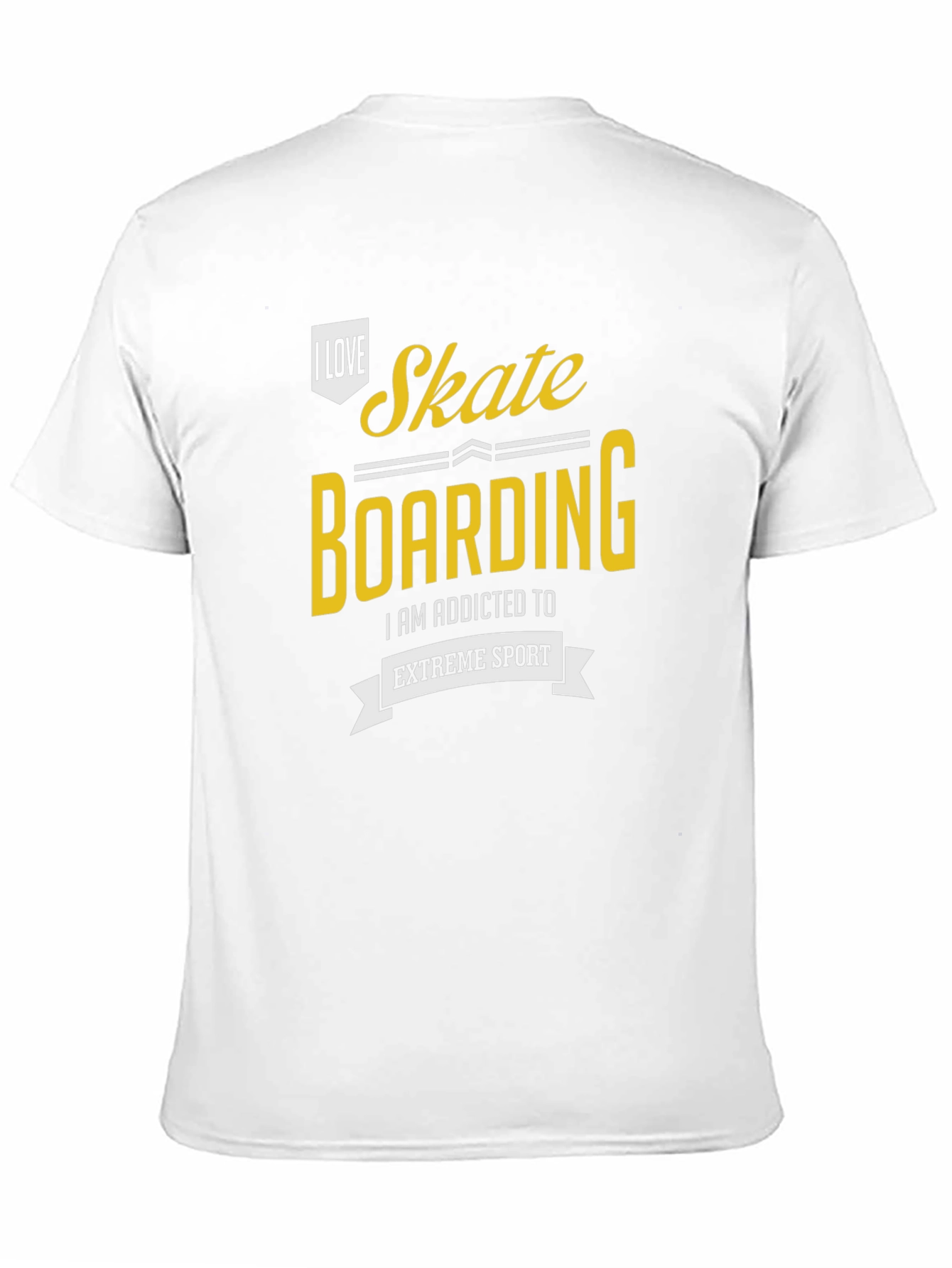 Skateboarding Addict T-Shirt - Extreme Sport Style