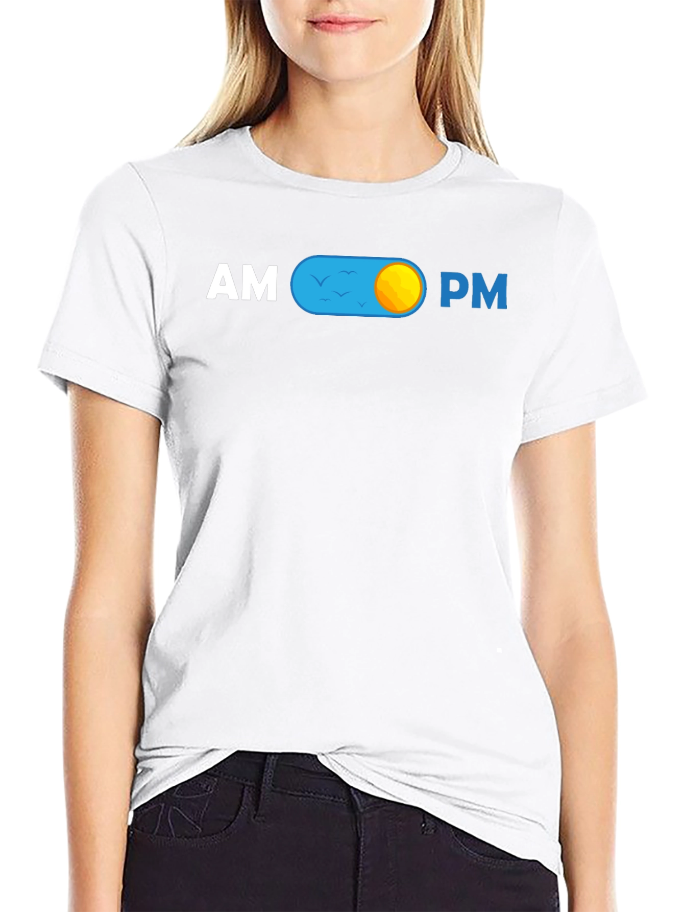 AM/PM Toggle T-Shirt - Day/Night Graphic Tee