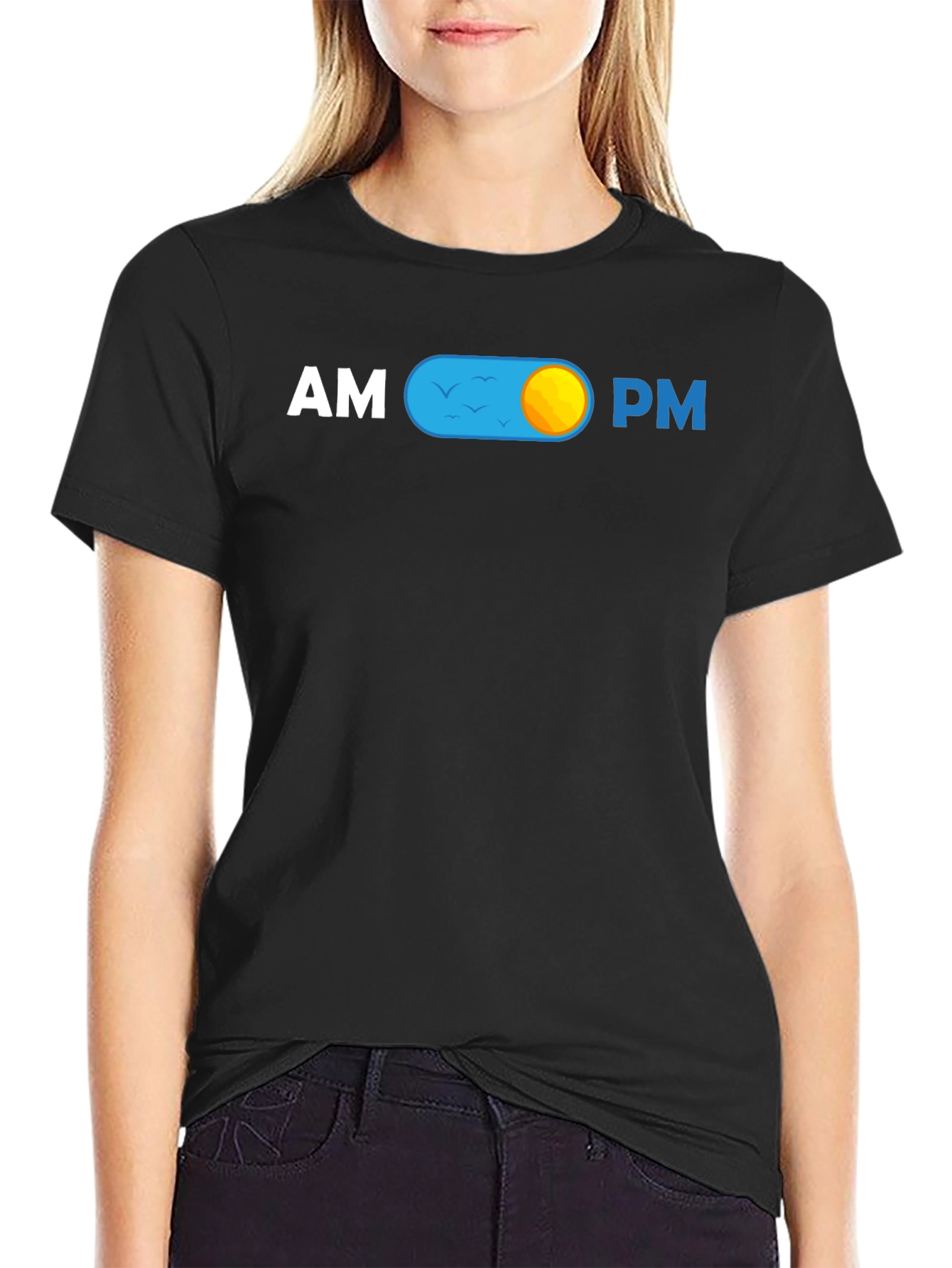 AM/PM Toggle T-Shirt - Day/Night Graphic Tee