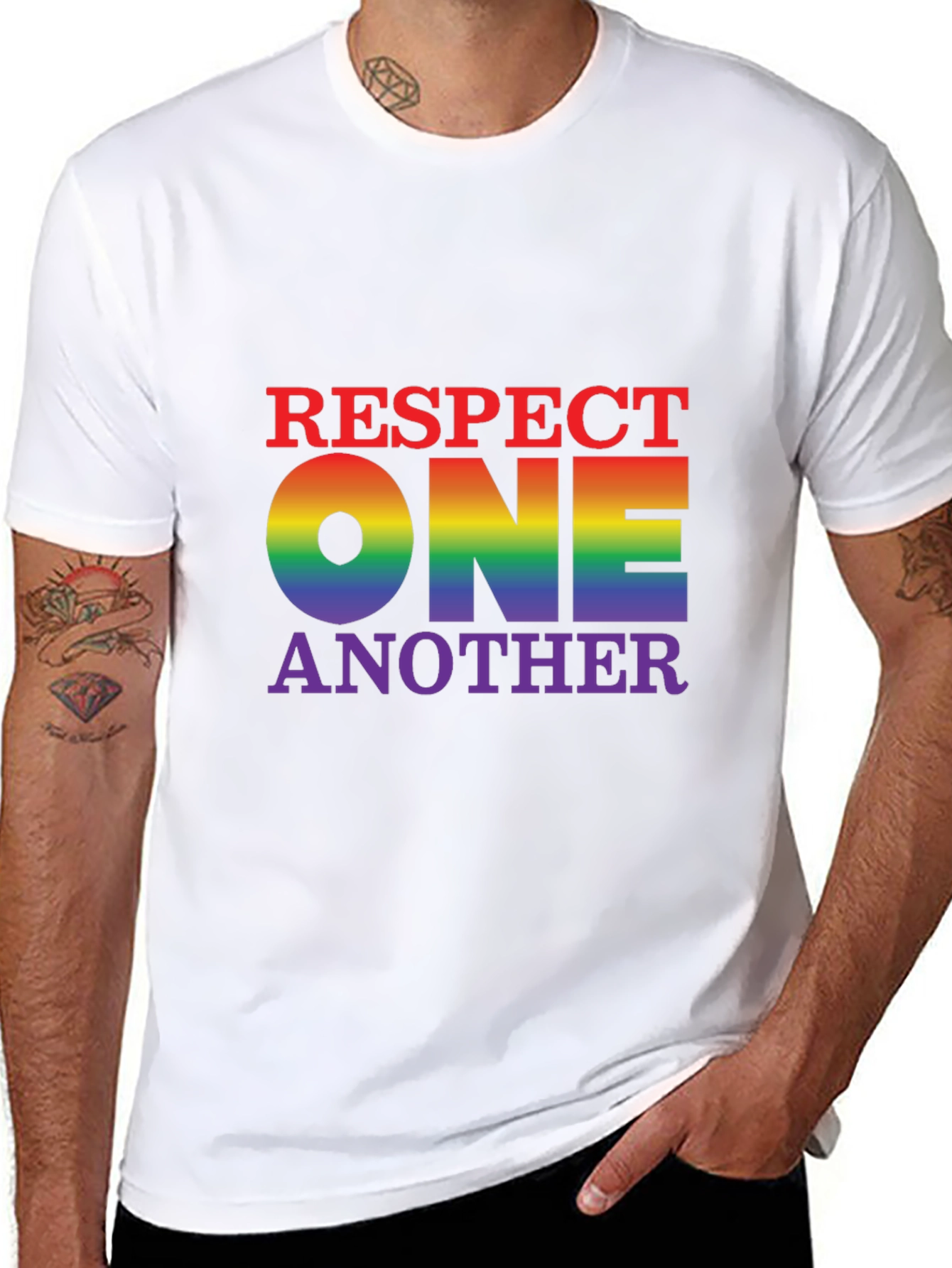 Respect One Another LGBTQ+ T-Shirt
