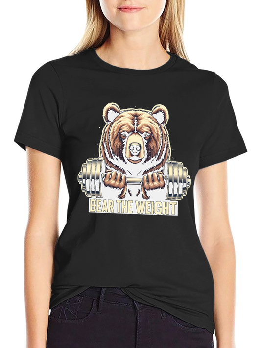 Bear the Weight Black Graphic Tee