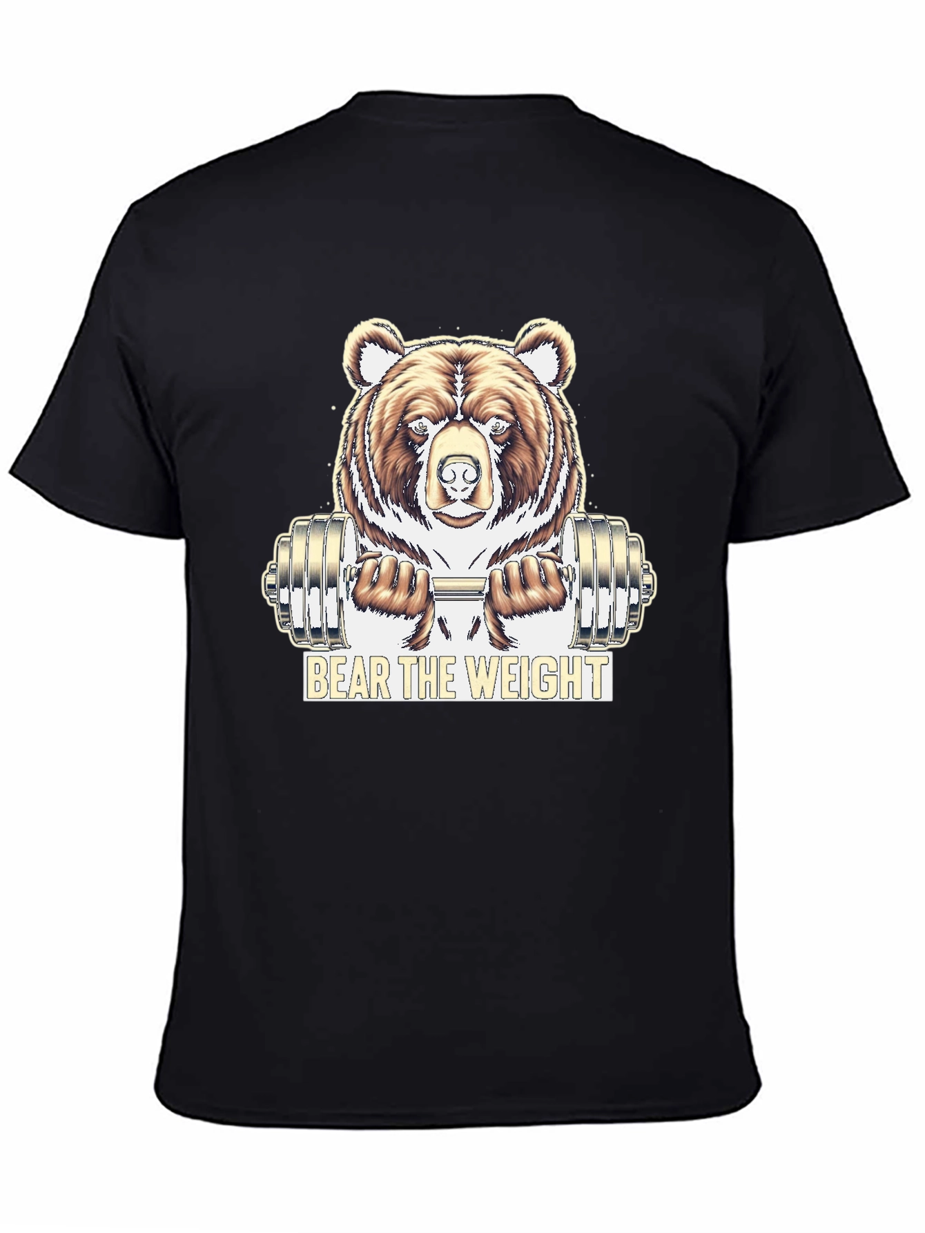 Bear the Weight Black Graphic Tee