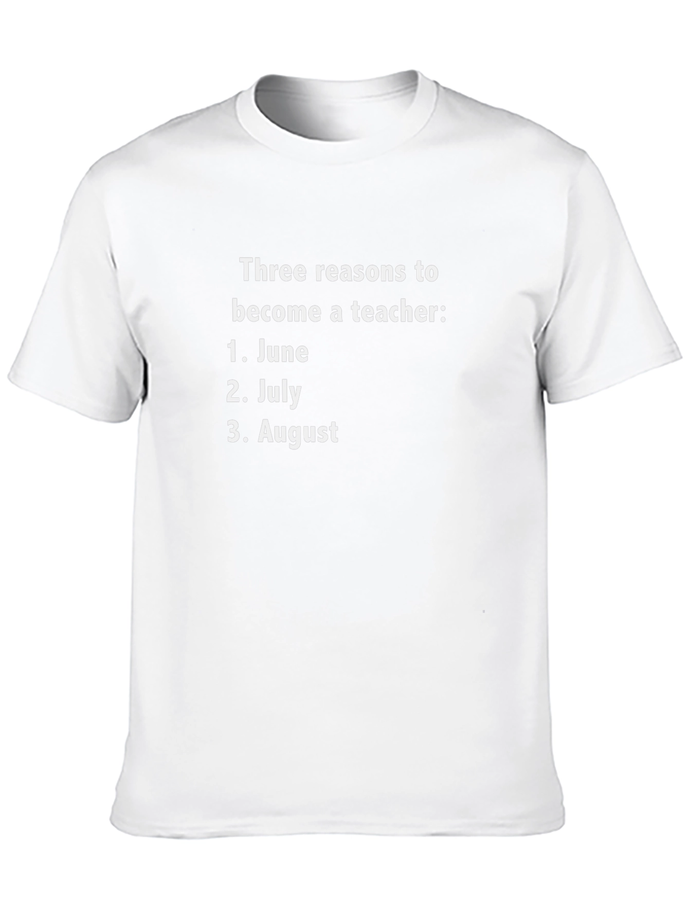 Teacher Summer Months T-Shirt