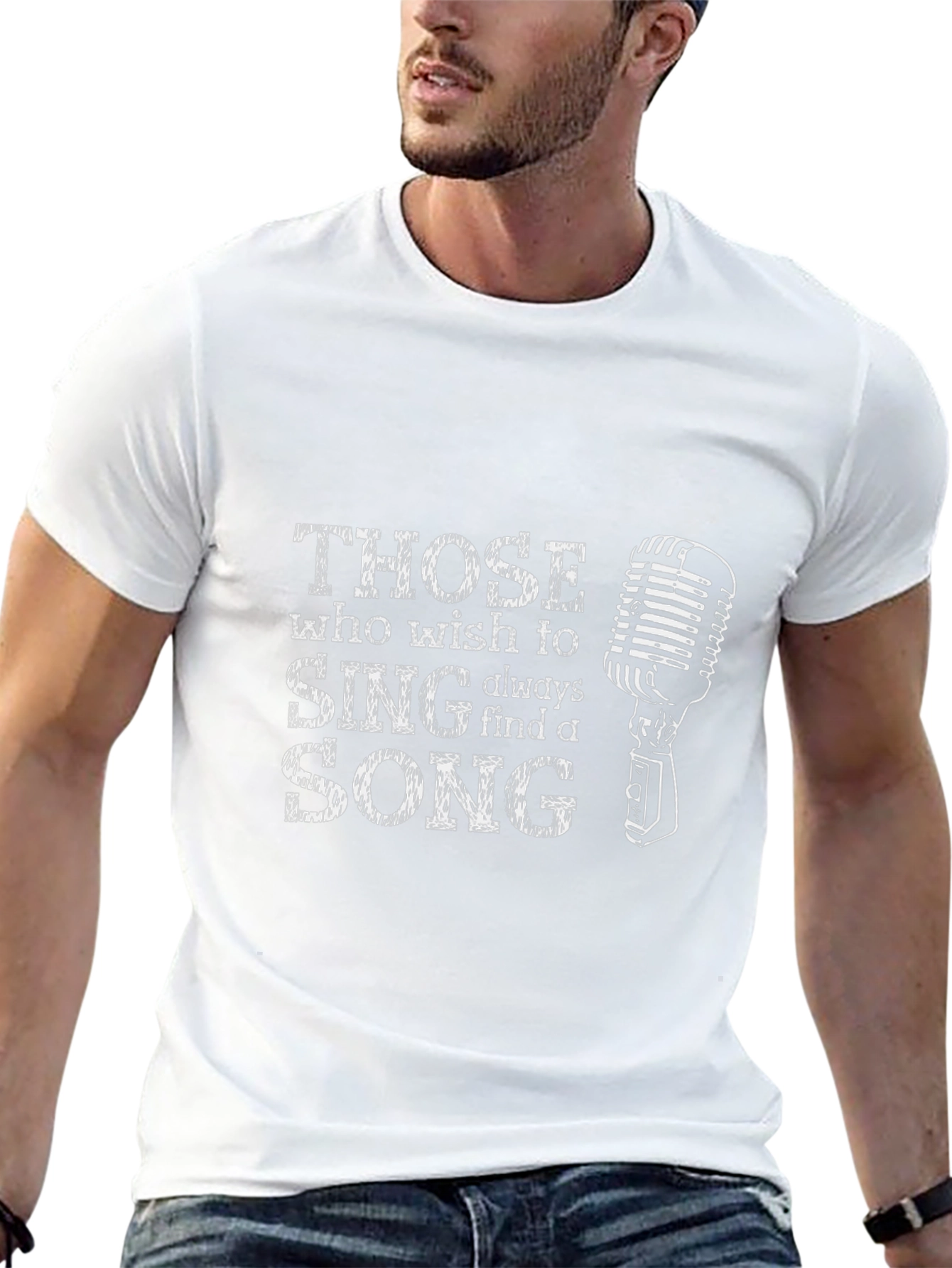 Singer T-Shirt - Those Who Wish to Sing