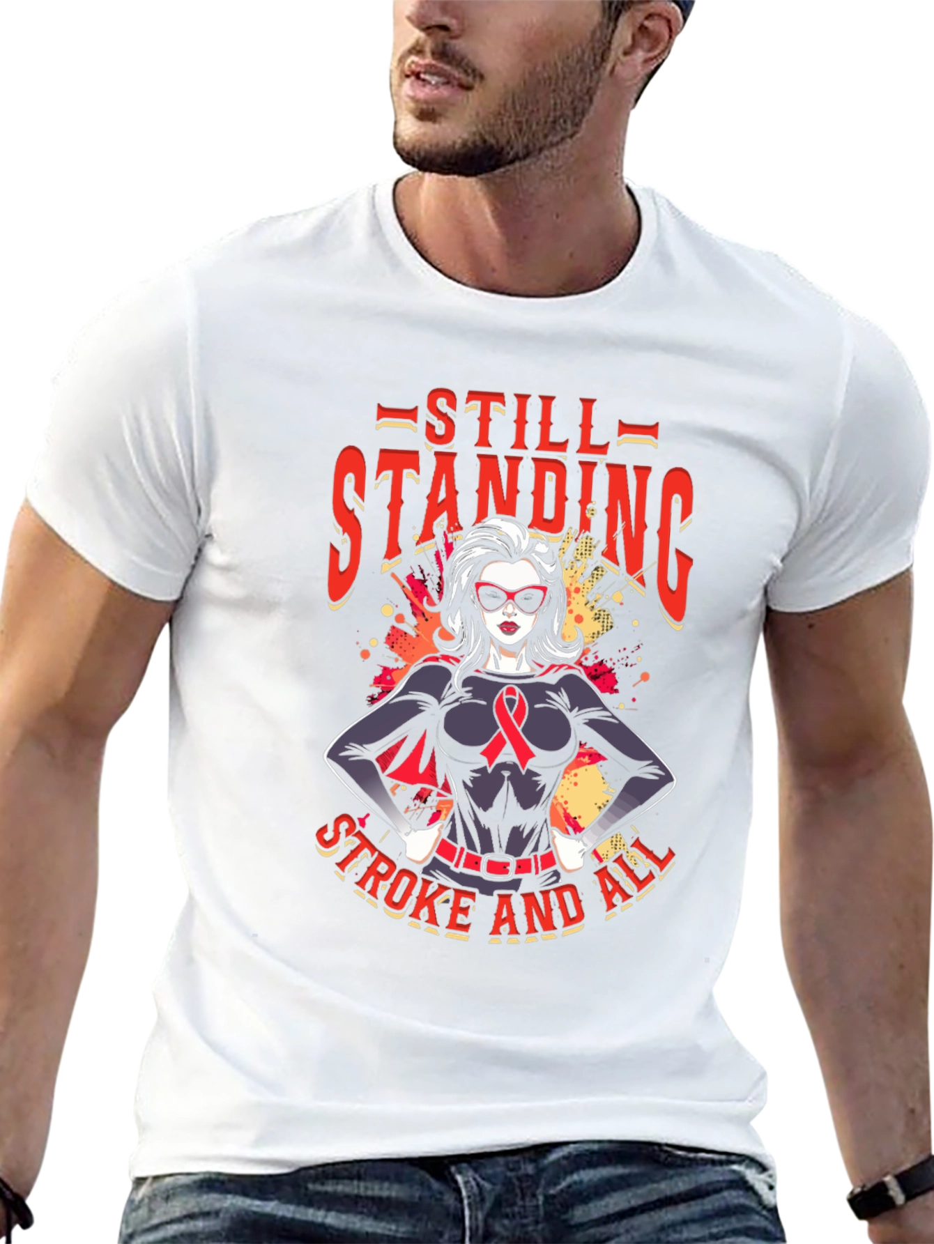 Still Standing Stroke Awareness T-Shirt