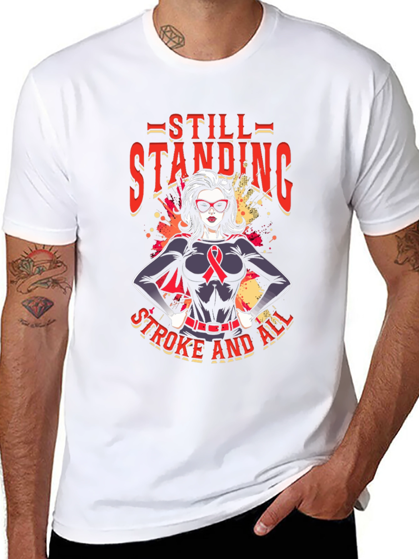 Still Standing Stroke Awareness T-Shirt