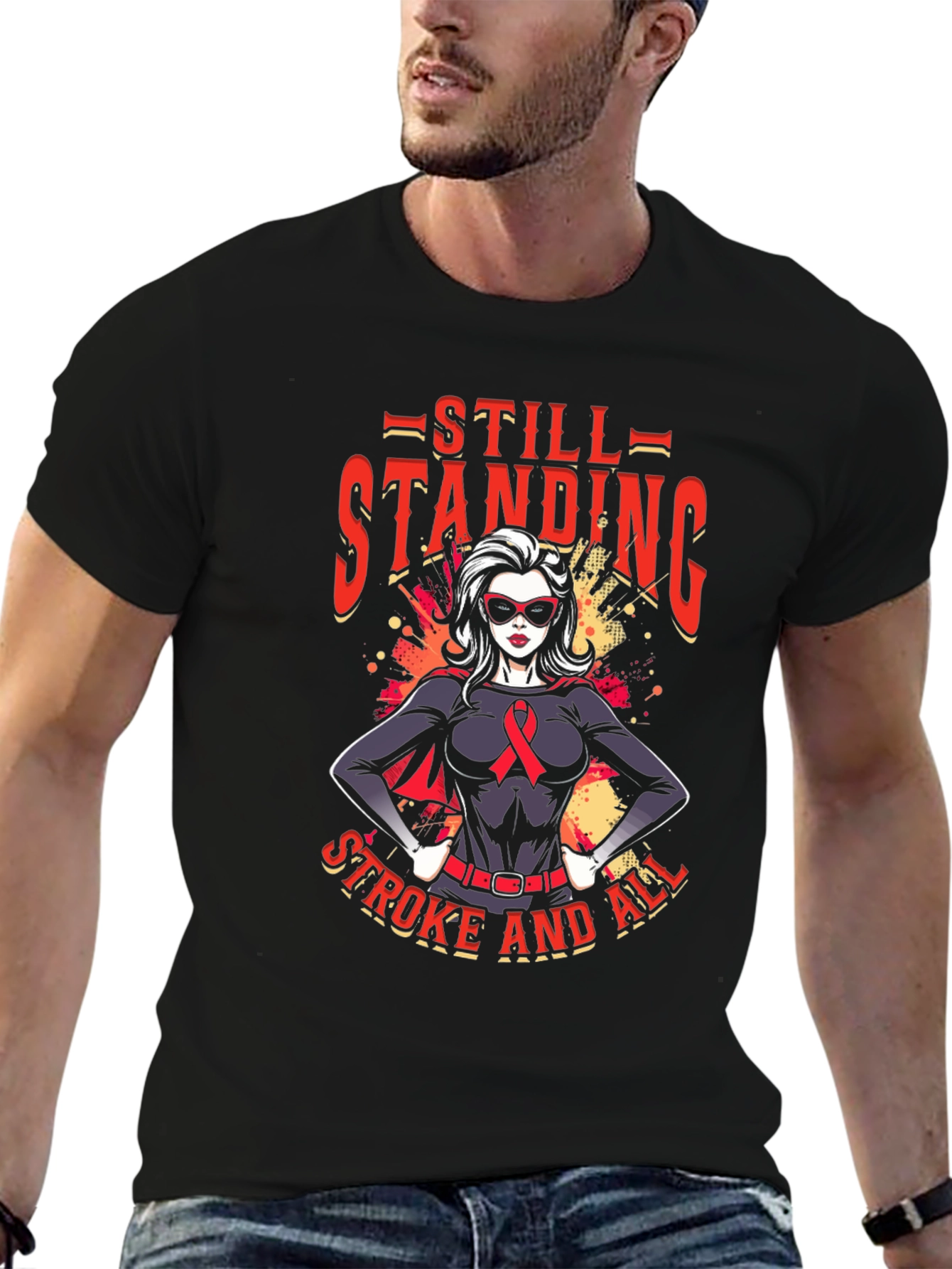Still Standing Stroke Awareness T-Shirt