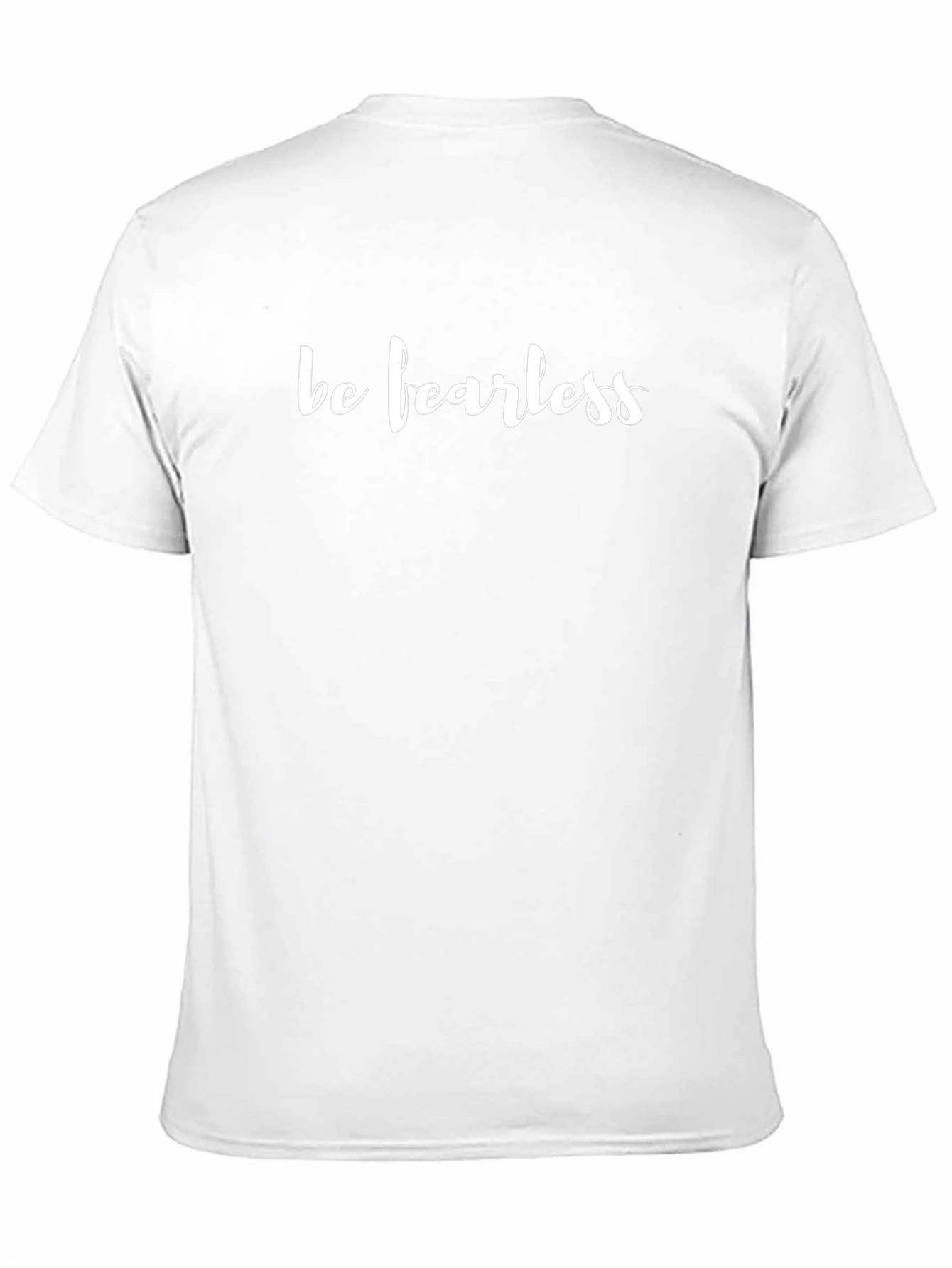 Be Fearless Black Graphic Tee
