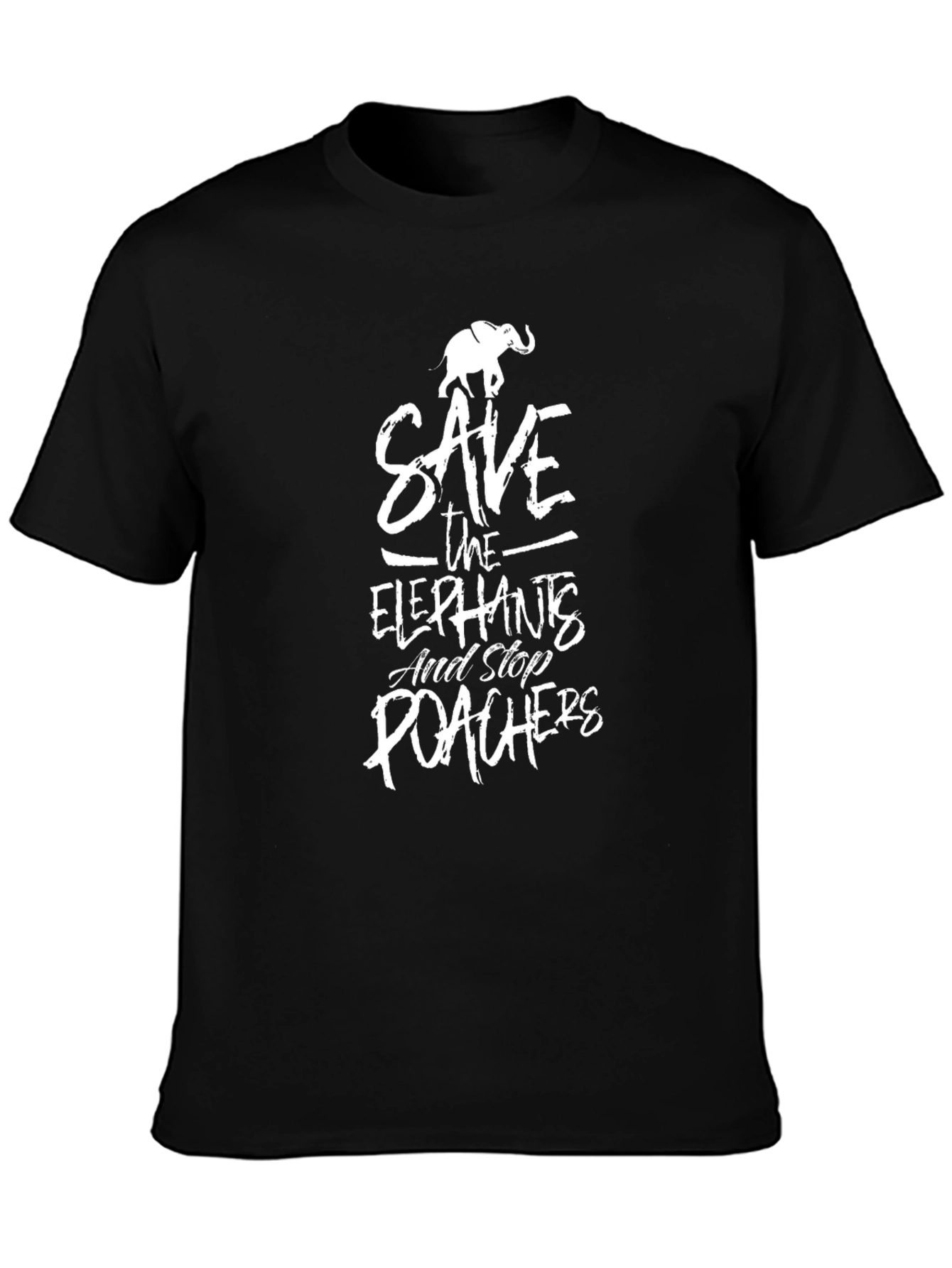 Save The Elephants Graphic T-Shirt