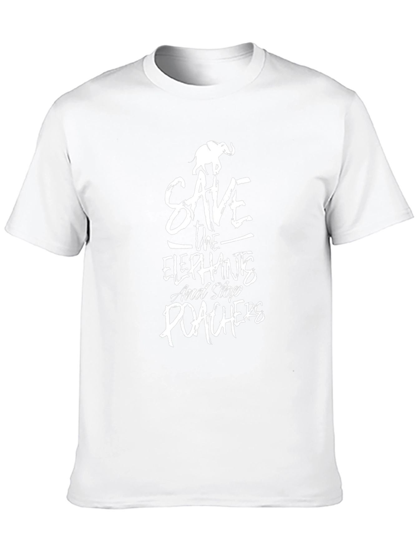 Save The Elephants Graphic T-Shirt
