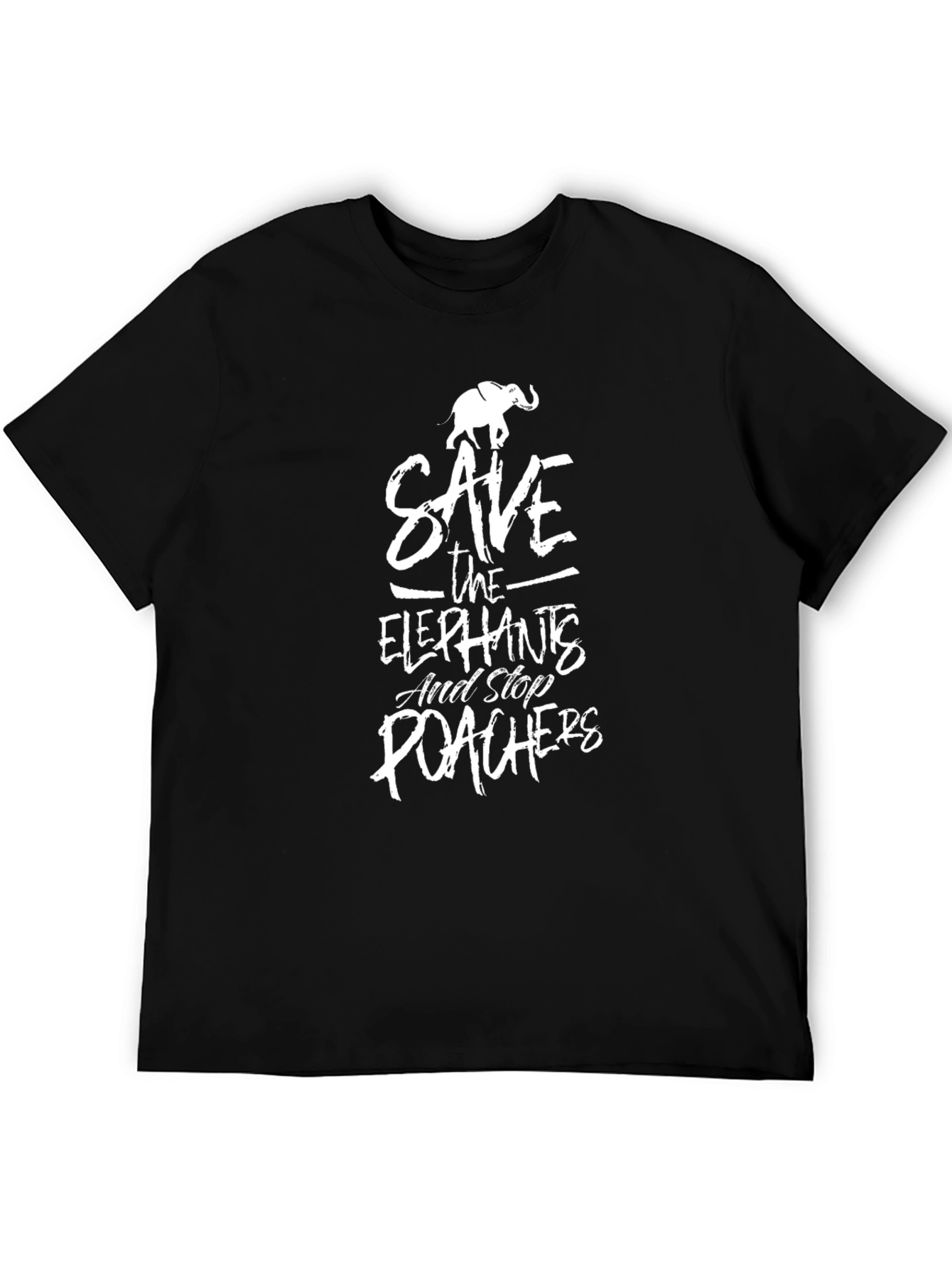 Save The Elephants Graphic T-Shirt