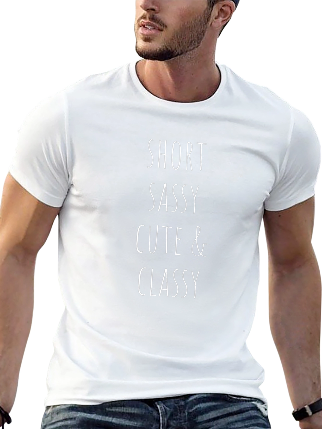 Short Sassy Cute & Classy Graphic Tee