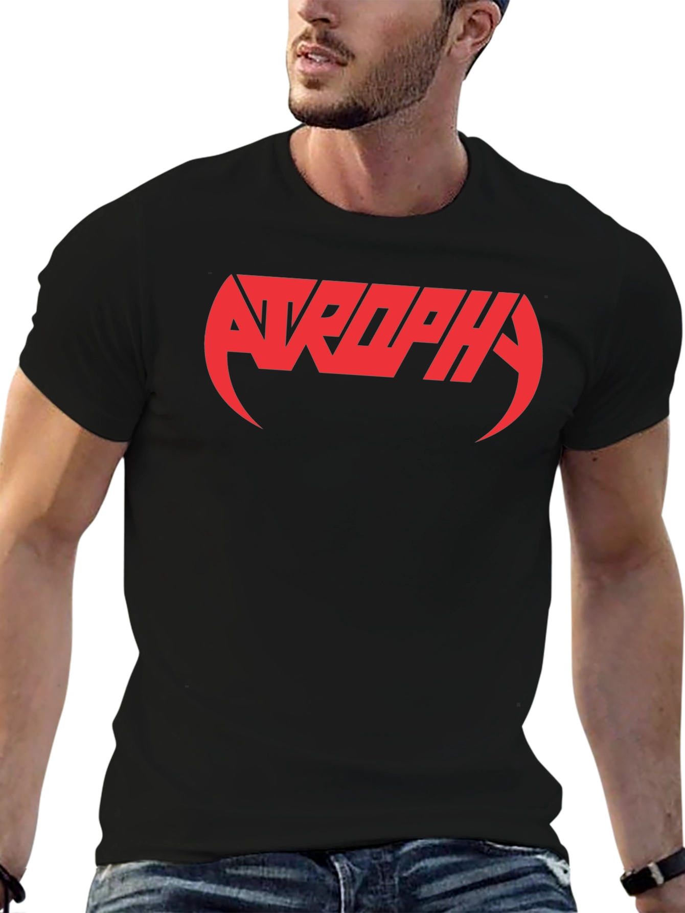Atrophy Band Logo T-Shirt - Black