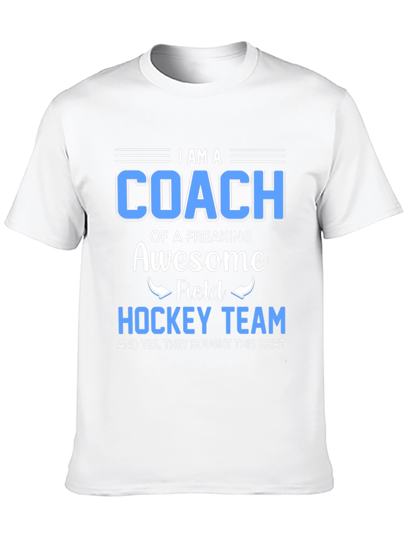 Awesome Field Hockey Coach T-Shirt