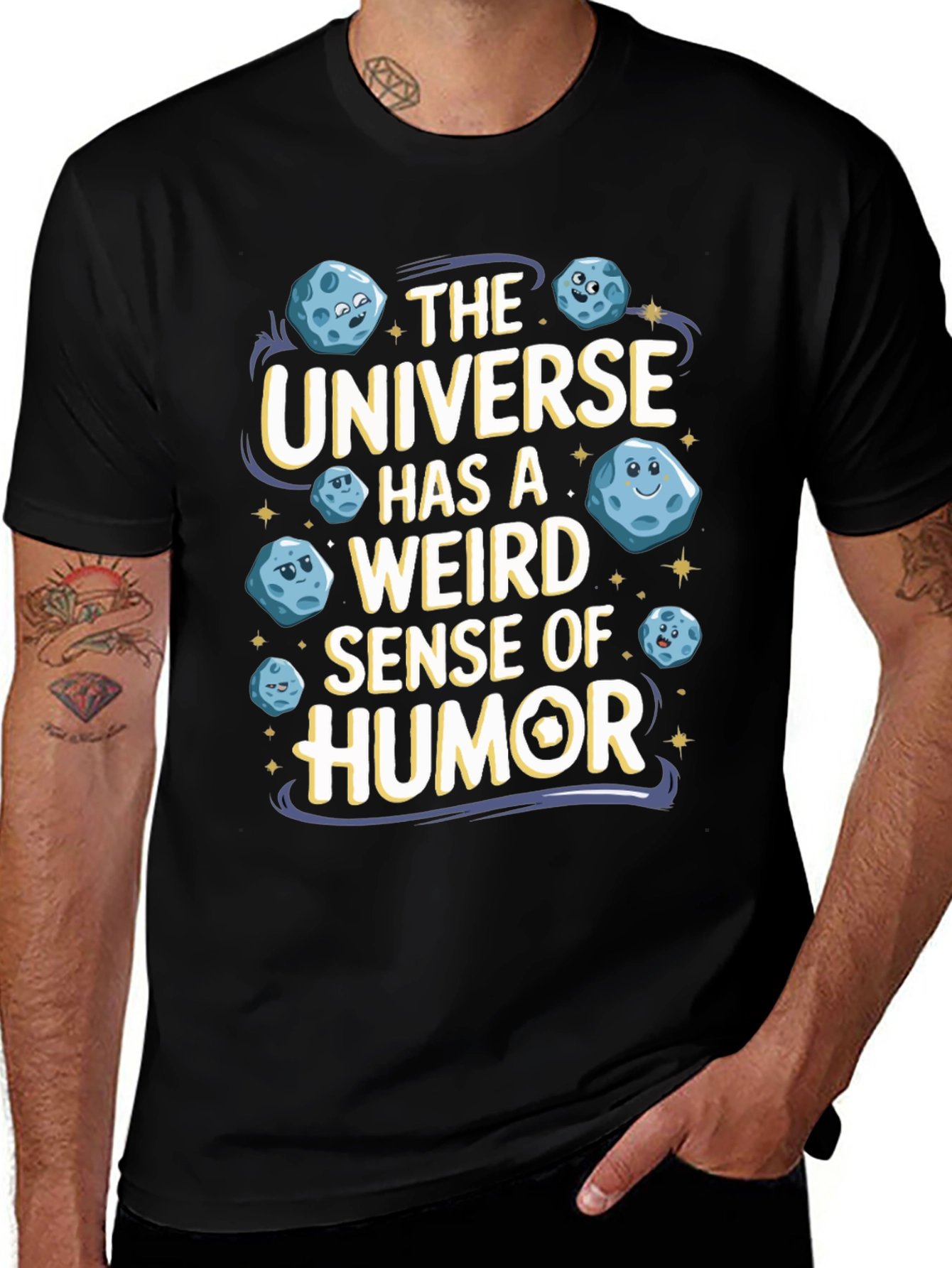 The Universe Humor T-Shirt Funny Graphic Tee