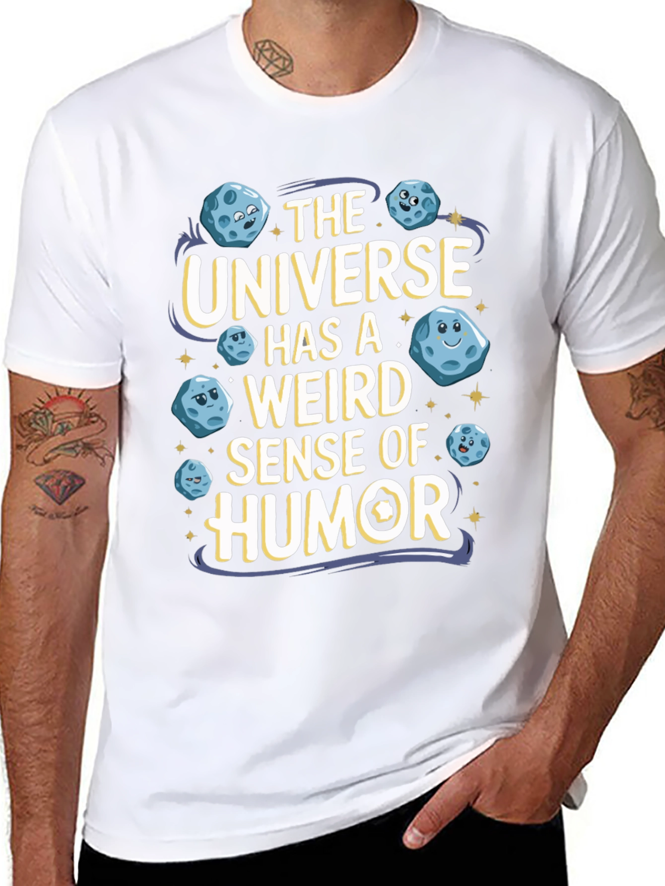 The Universe Humor T-Shirt Funny Graphic Tee