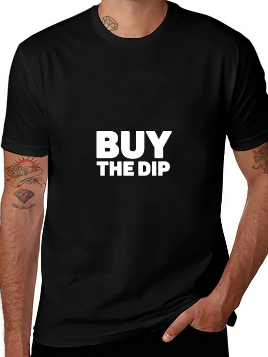Buy The Dip Black Graphic Tee