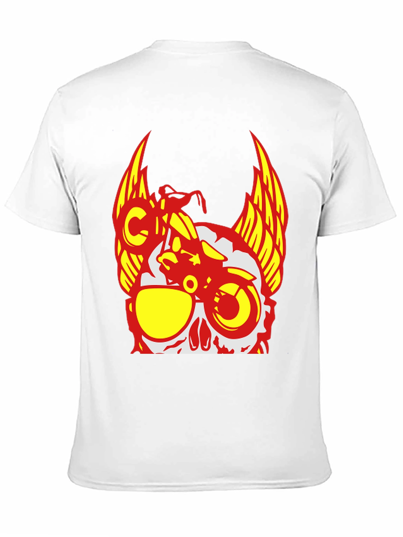 Skull Rider T-Shirt - Edgy Graphic Tee